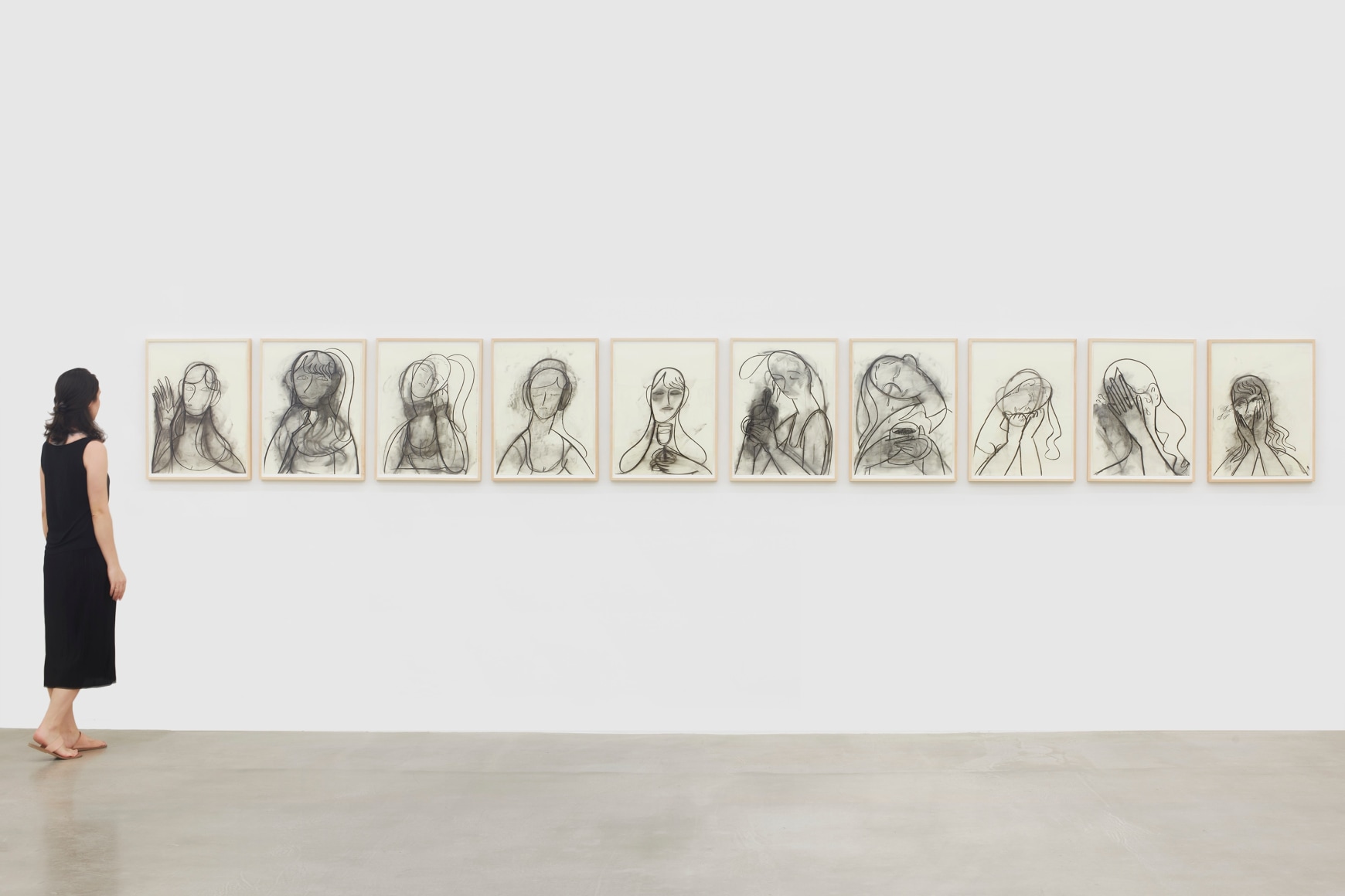 Installation view, Grace Weaver:&nbsp;STEPS,&nbsp;291 Grand St, July 15 - September 13, 2020