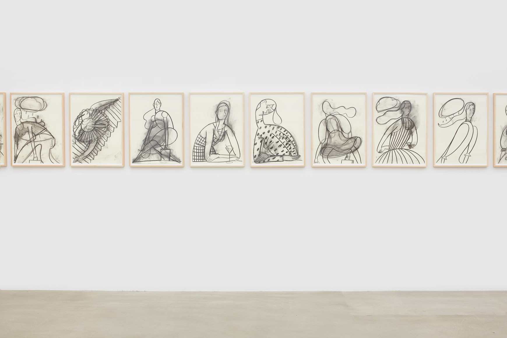 Installation view, Grace Weaver:&nbsp;STEPS,&nbsp;291 Grand St, July 15 - September 13, 2020