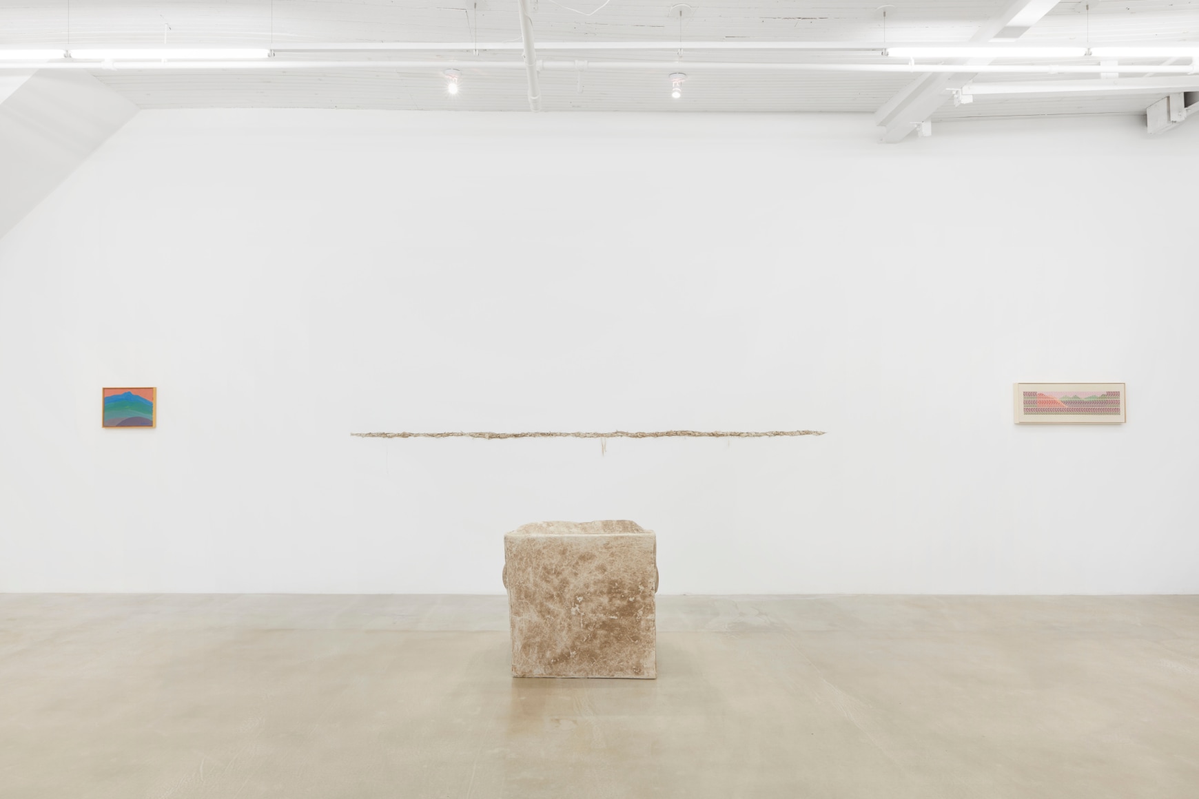 Installation view, Borders at James Cohan Lower East Side, January 2019