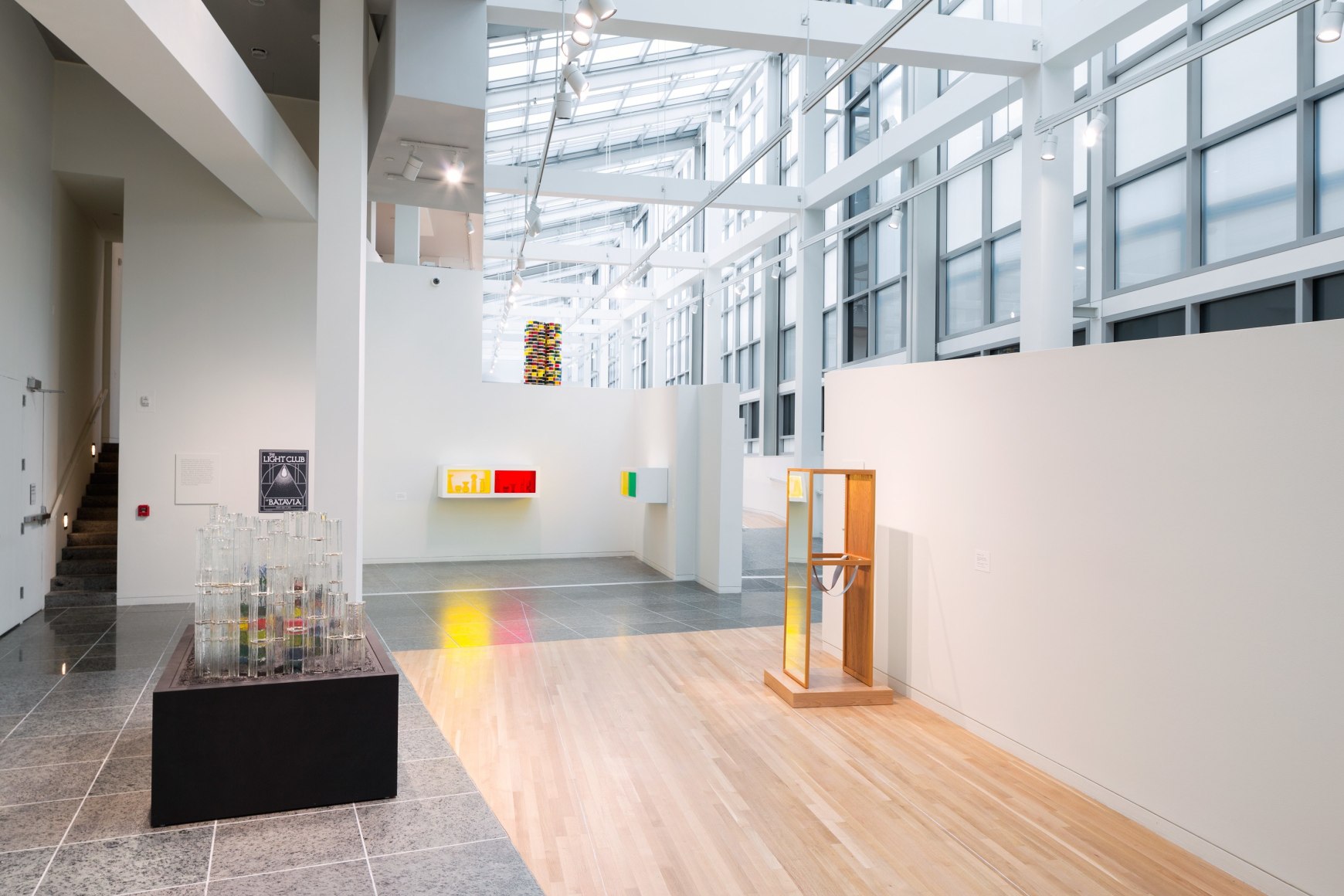 Installation view: Josiah McElheny, Towards a Light Club, Wexner Center for the Arts, Columbus, OH, January 27 - April 7, 2013