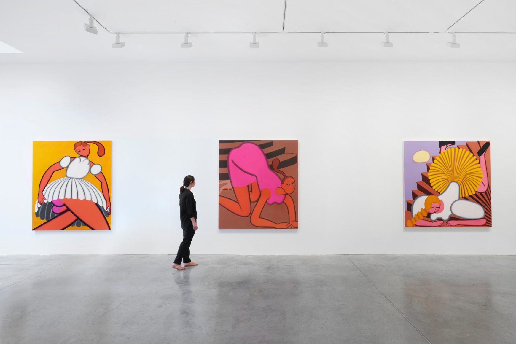 Installation view, Grace Weaver:&nbsp;STEPS,&nbsp;48 Walker St, July 15 - September 12, 2020