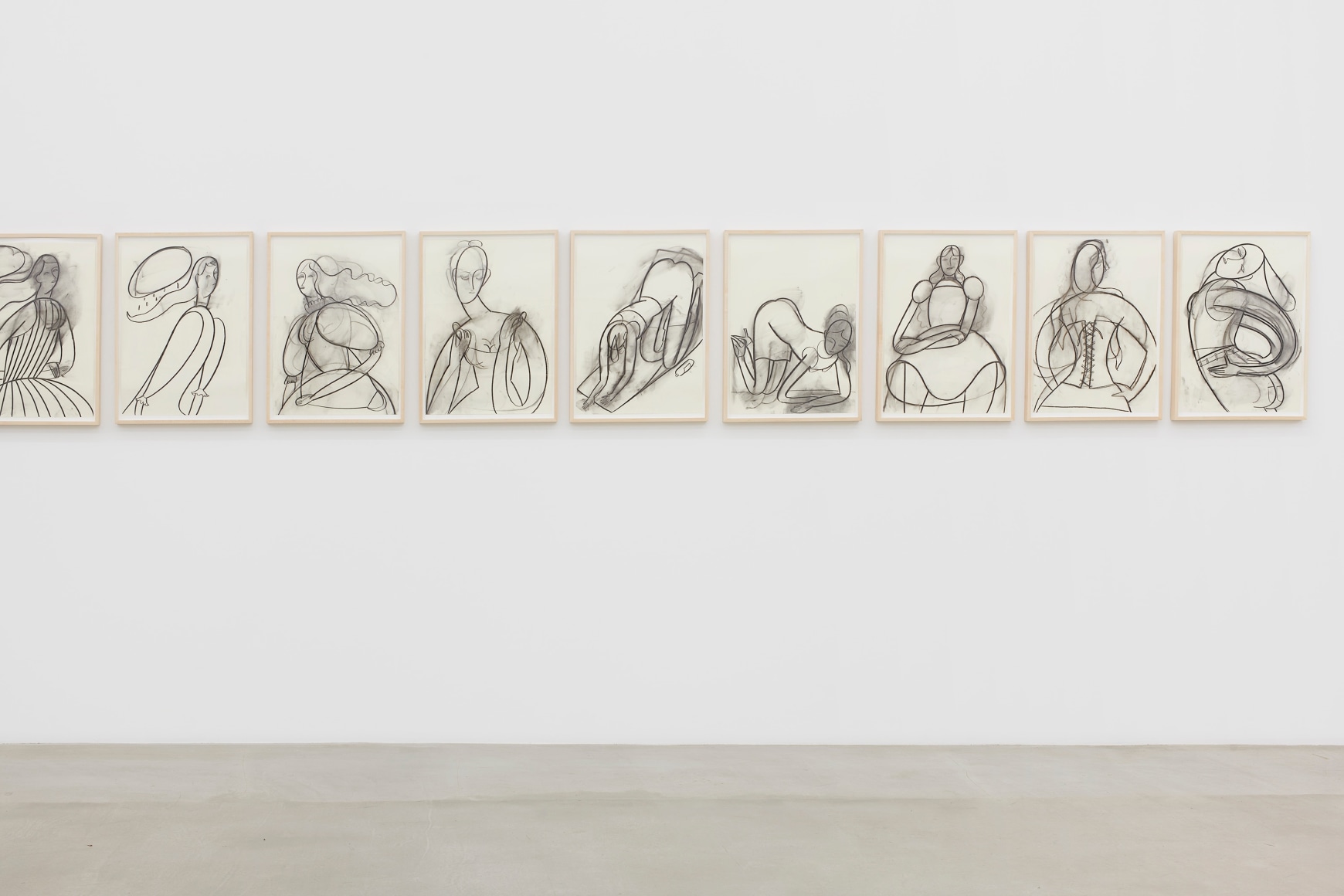 Installation view, Grace Weaver:&nbsp;STEPS,&nbsp;291 Grand St, July 15 - September 13, 2020