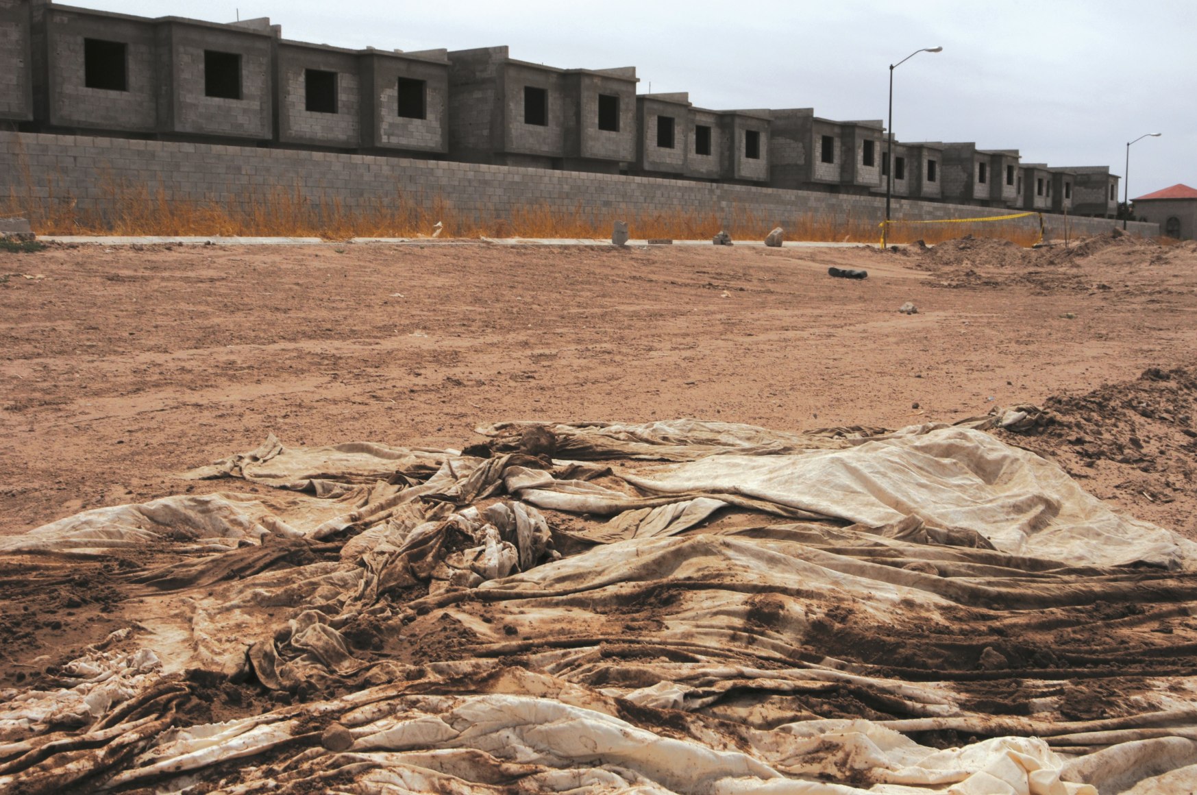 TERESA MARGOLLES, Groundwork for Recovered Blood