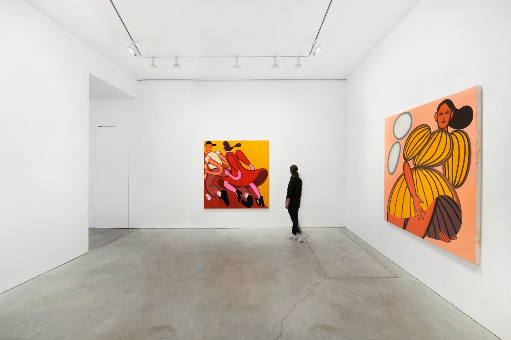 Installation view, Grace Weaver:&nbsp;STEPS,&nbsp;48 Walker St, July 15 - September 12, 2020