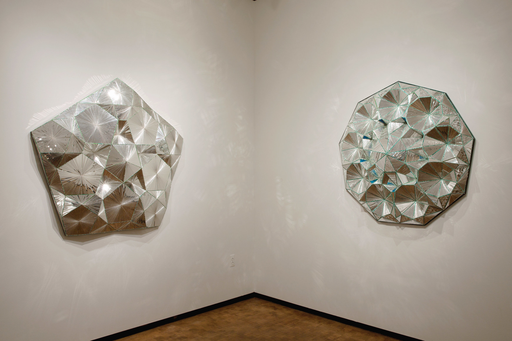 MONIR SHAHROUDY FARMANFARMAIAN, Installation view:&nbsp;Monir Shahroudy Farmanfarmaian: Infinite Possibility. Mirror Works and Drawings, 1974-2014,&nbsp;Chrysler Museum of Art, Norfolk, VA,&nbsp;March 16 - July 30, 2017