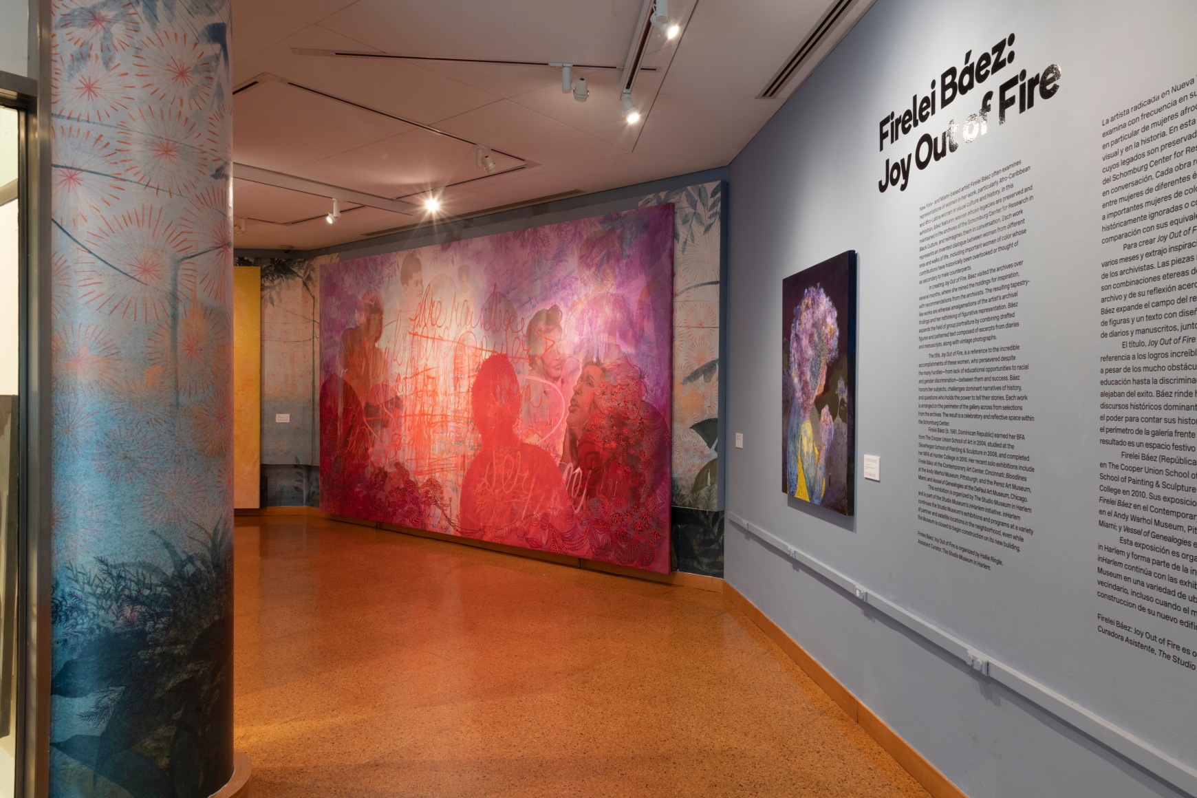 FIRELEI B&Aacute;EZ, Installation view:&nbsp;Joy Out of Fire, presented by The Studio Museum in Harlem, on view at The Schomburg Center for Research in Black Culture, May 1 -November 24, 2018