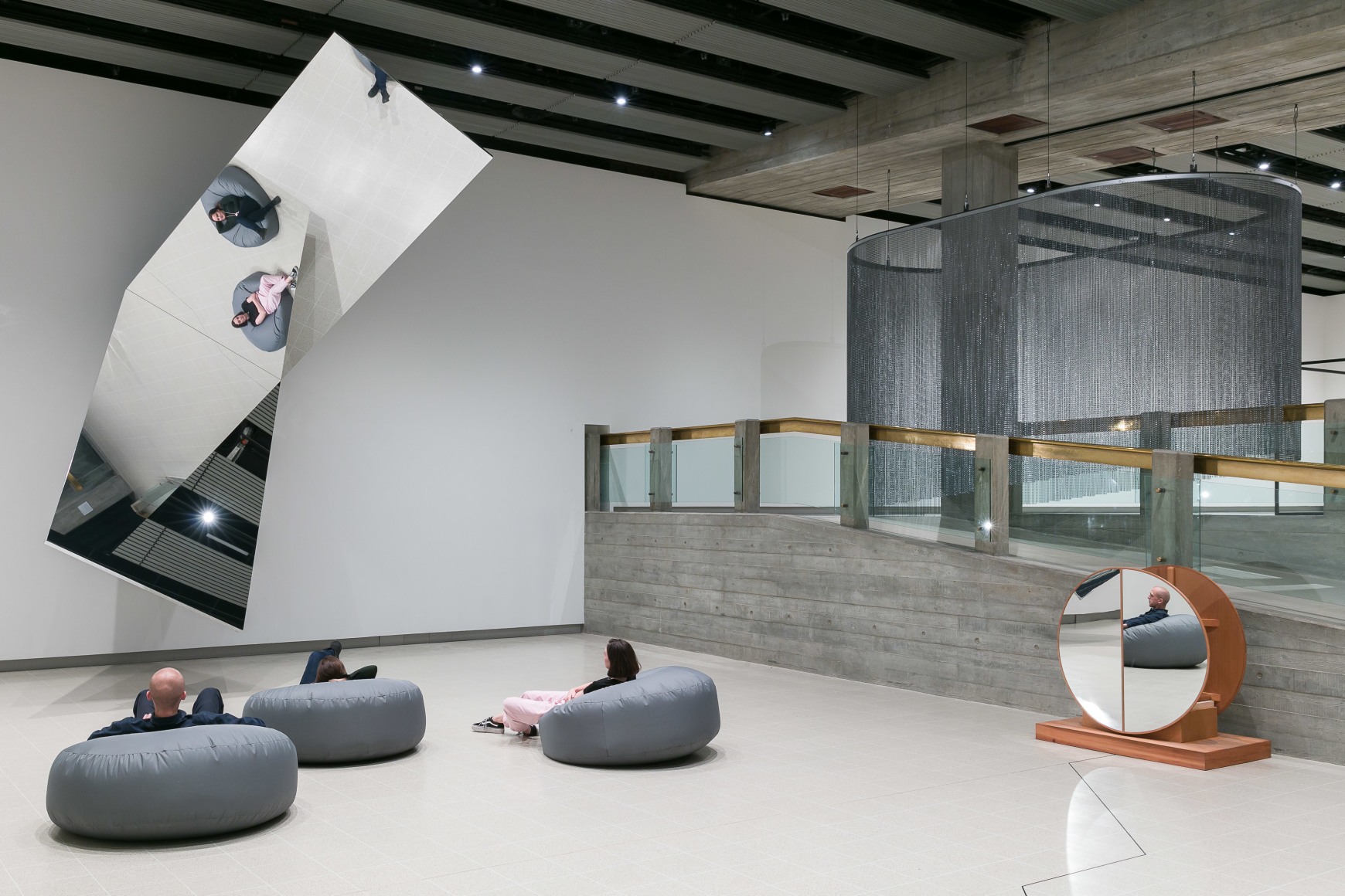 Josiah McElheny Interactive Abstract Bodies (Ellipse, Split Circle, Split Ellipse, Split Square),&nbsp;2012