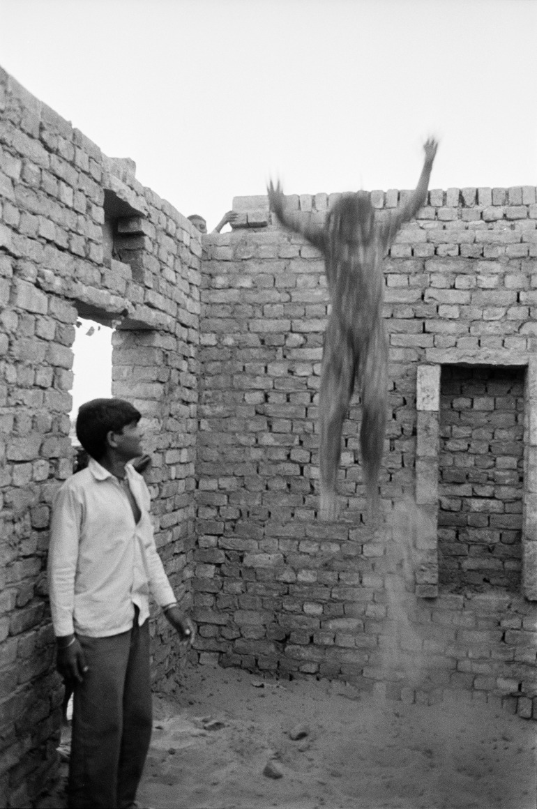 GAURI GILL, New homes after the flood, Lunkaransar, from the series Notes from the Desert