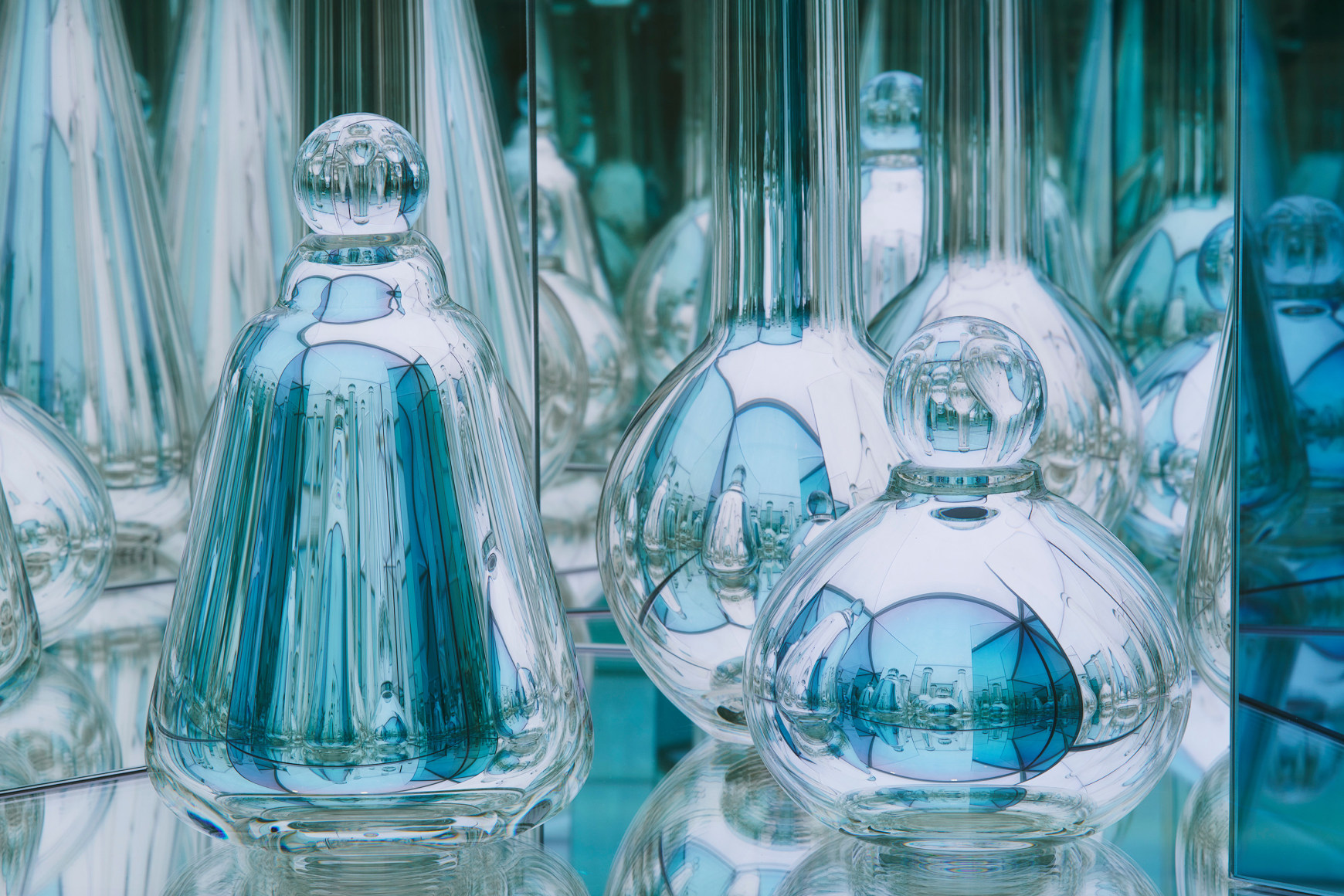 JOSIAH MCELHENY Three Twilight Labyrinths (Laboratory), 2019