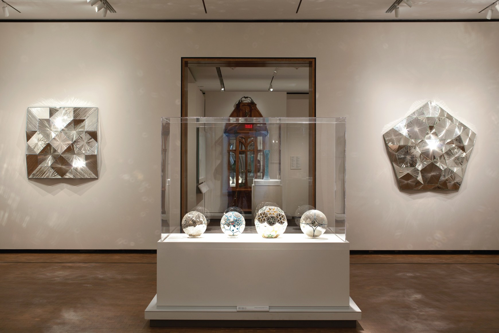 MONIR SHAHROUDY FARMANFARMAIAN, Installation view:&nbsp;Monir Shahroudy Farmanfarmaian: Infinite Possibility. Mirror Works and Drawings, 1974-2014,&nbsp;Chrysler Museum of Art, Norfolk, VA,&nbsp;March 16 - July 30, 2017
