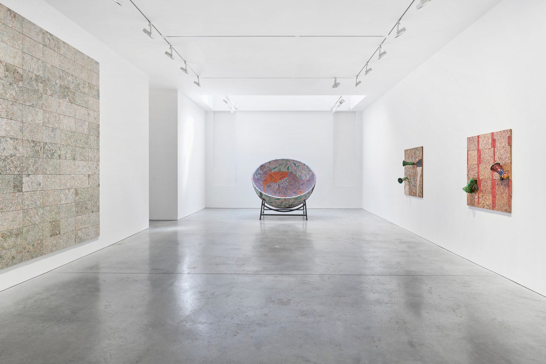 Installation views, Elias Sime,&nbsp;TIGHTROPE: ECHO!?, James Cohan, 48 Walker St, March 19 - April 24, 2021&nbsp;