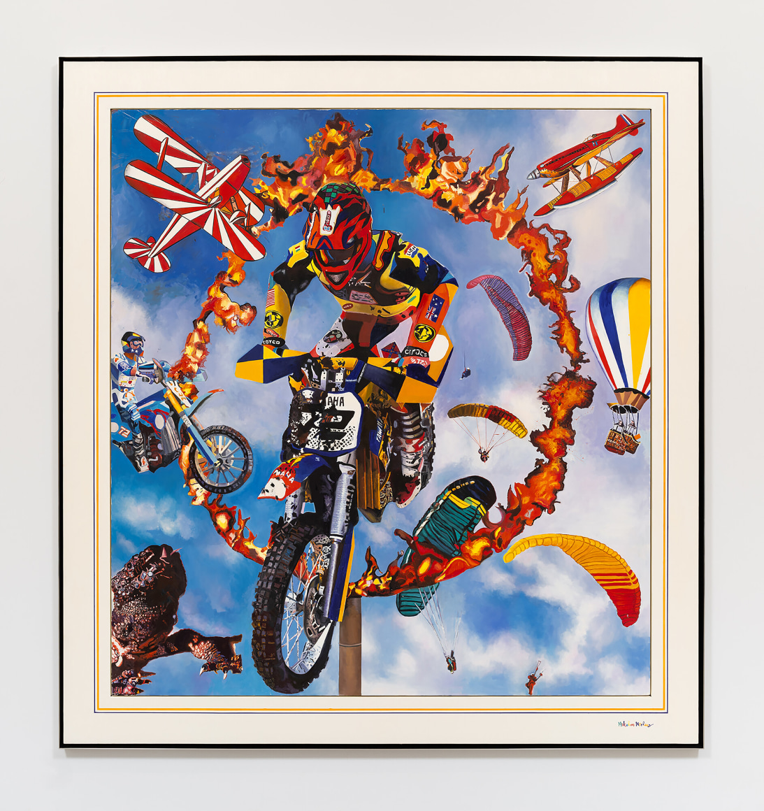 Malcolm Morley, Ring of Fire, 2009