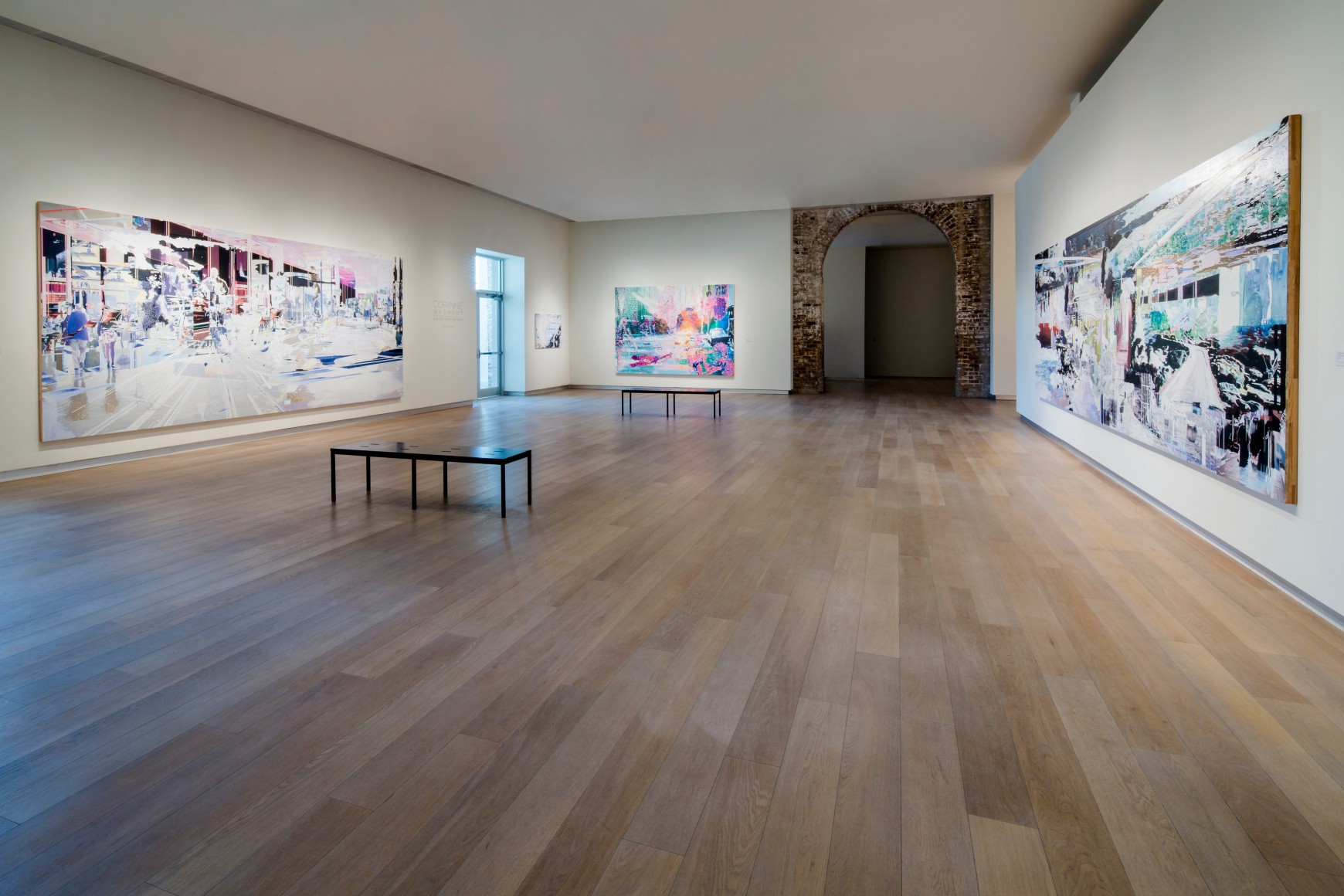 Corinne Wasmuht: Selected Works. Installation view, 2016. SCAD Museum of Art, Savannah, Georgia.