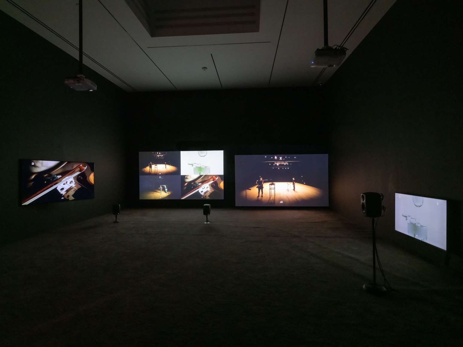 Installation view, Samson Young,&nbsp;Frames and variations, Petzel, 2023