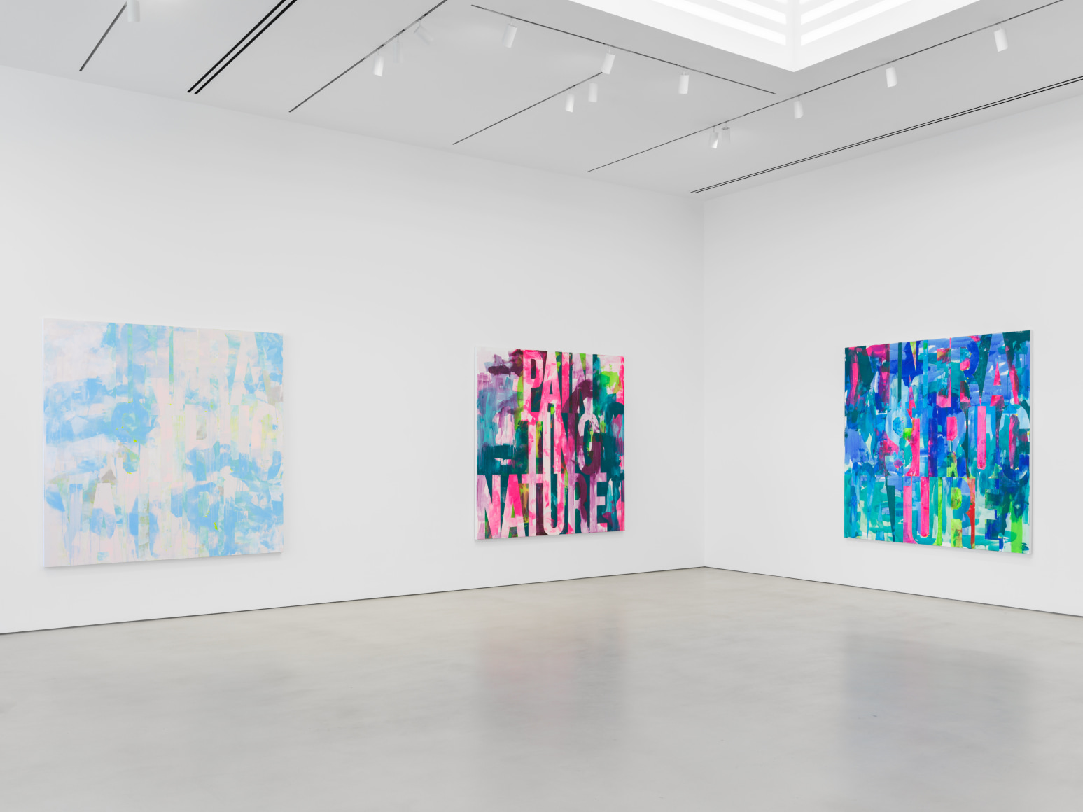 Installation view, Heimo Zobernig,&nbsp;Untitled,&nbsp;Petzel, 2022