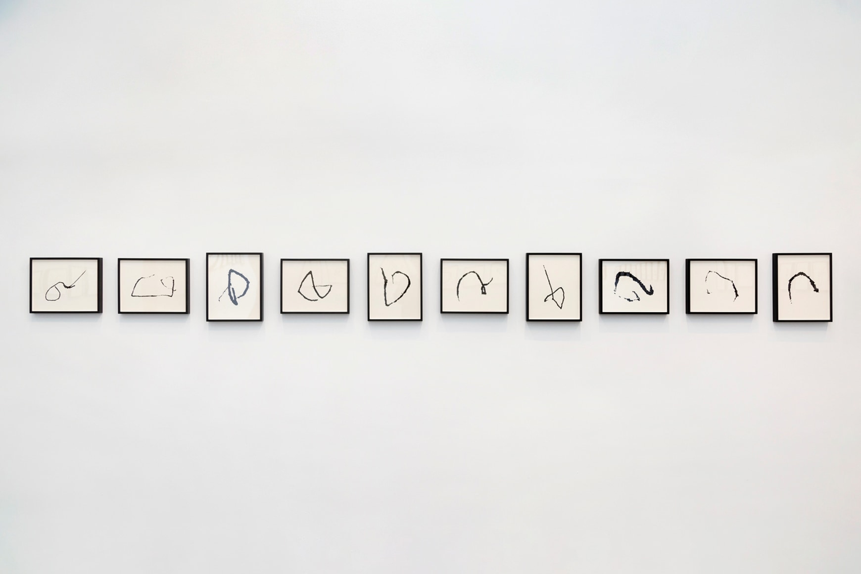 Allan McCollum, Collection of Ten Writer&#039;s Daughter Drawings