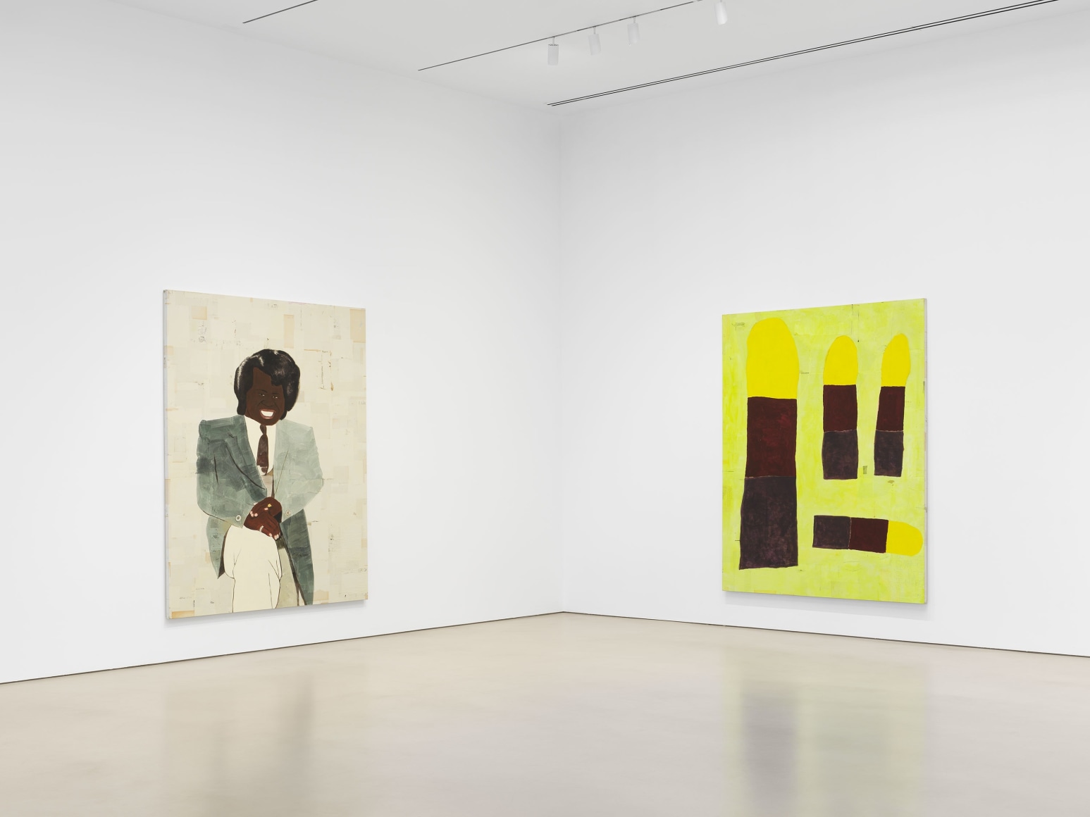 Installation view, Tomoo Gokita, Petzel, 2023