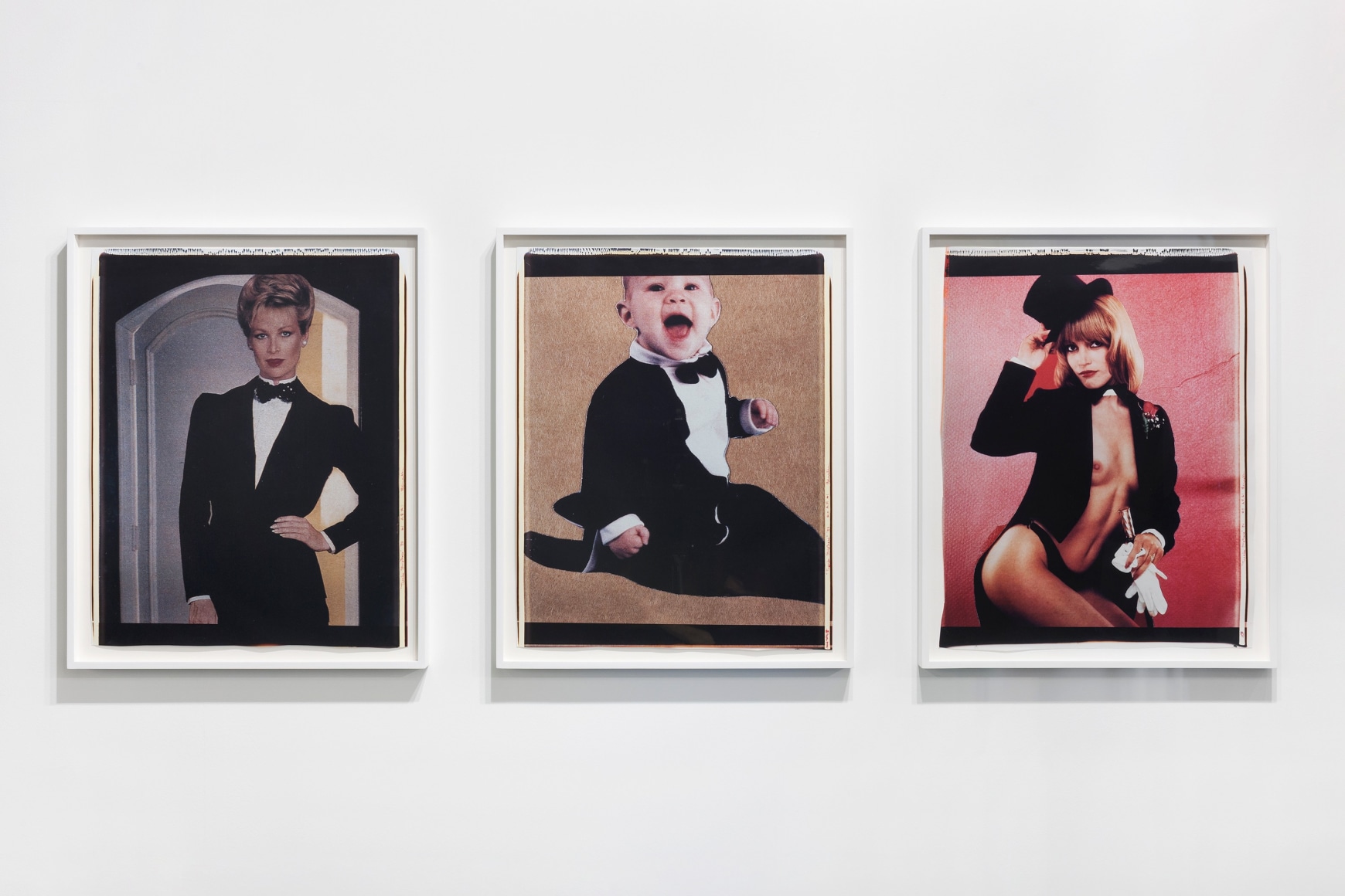 Robert Heinecken, Tuxedo Striptease