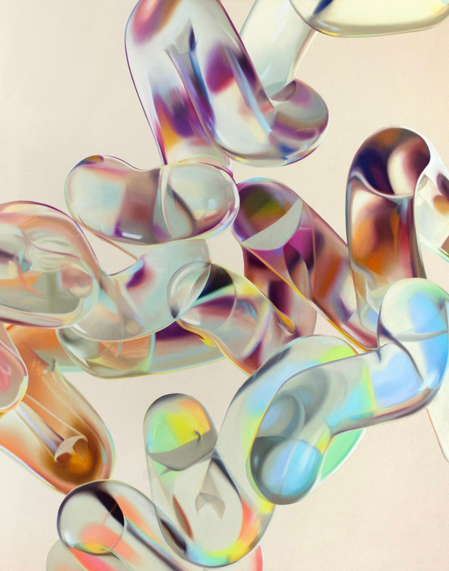 VICKIE VAINIONPÄÄ | POSITION SET | OIL ON LINEN | 50 X 64 INCHES | 2021