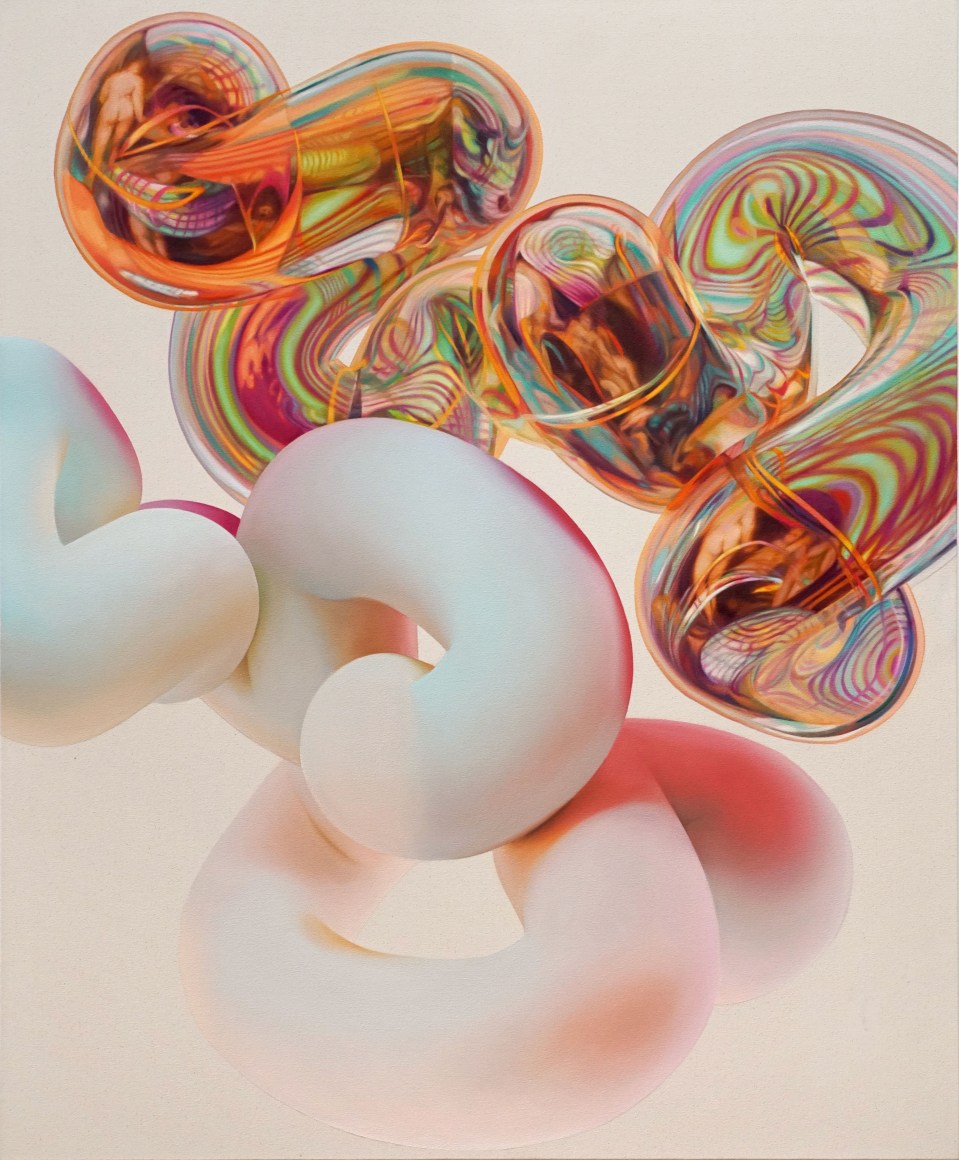 VICKIE VAINIONPÄÄ | JUDGMENT OF PARIS (EXCERPT I) | OIL ON CANVAS | 58 X 48 INCHES | 2023