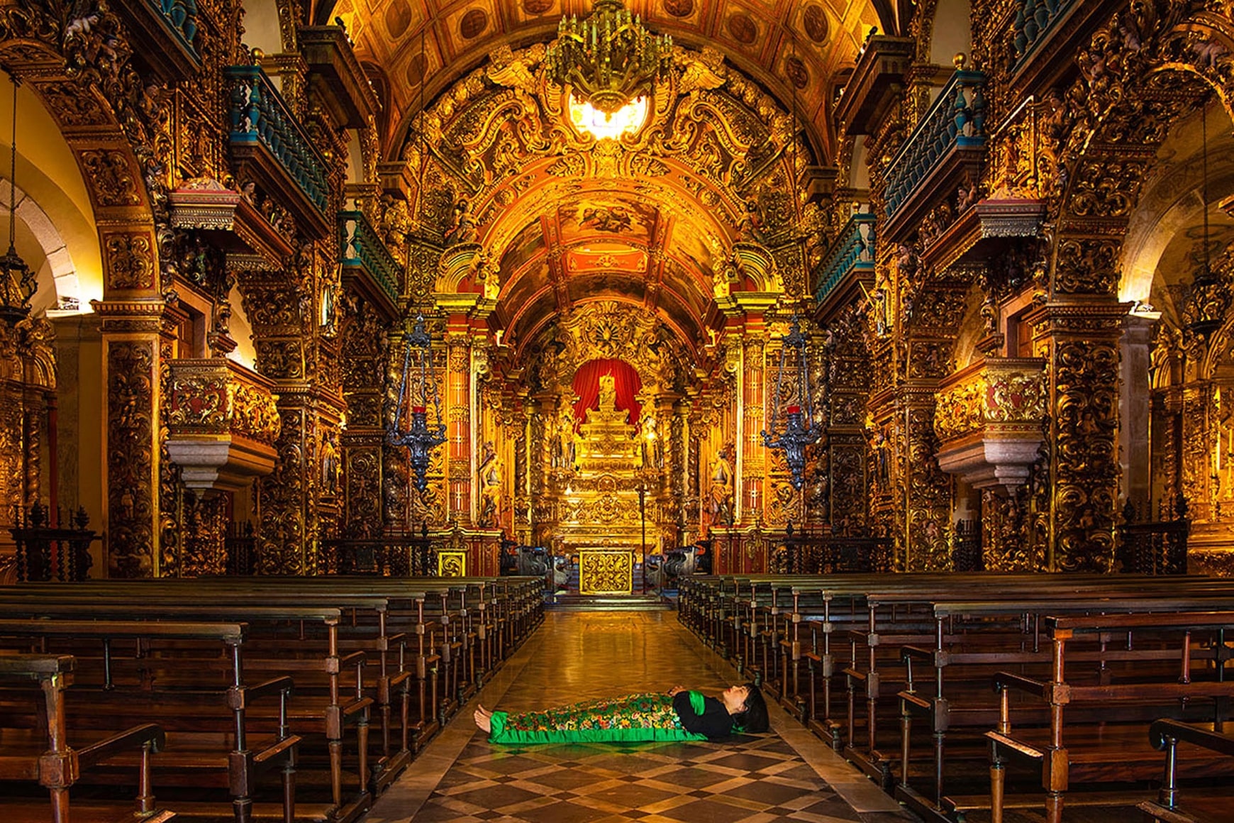 CHUN HUA CATHERINE DONG | I HAVE BEEN THERE - RIO DE JANIERO&nbsp;| PERFORMANCE AND PHOTOGRAPH&nbsp;| 30 x 45 INCHES |&nbsp;2019, &nbsp;