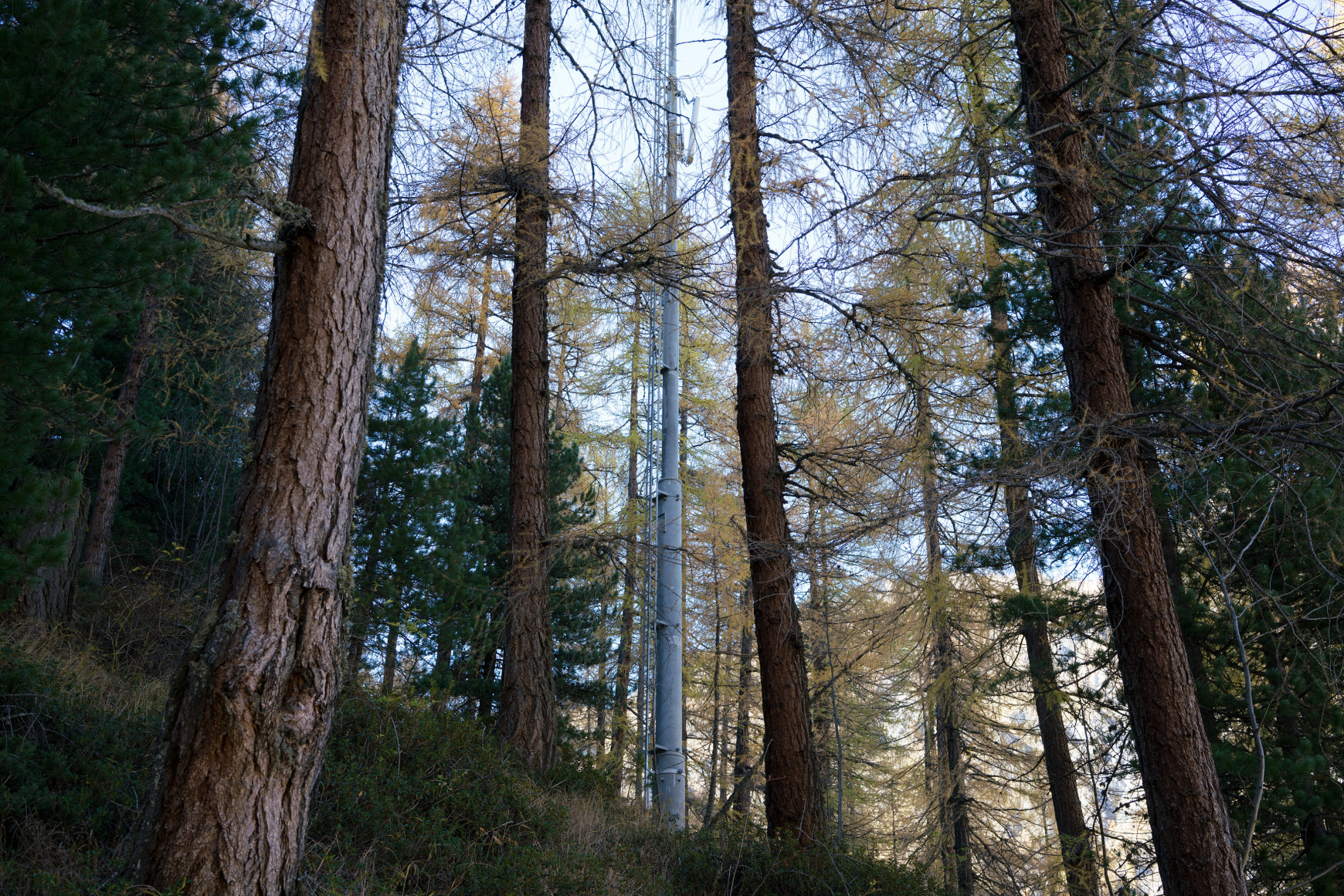 Thomas KNEUBÜHLER, Twentysix Cell Towers (Samnaun), 2018