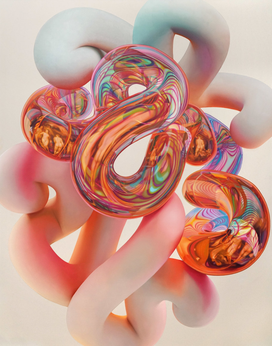 VICKIE VAINIONPÄÄ | THE JUDGMENT OF PARIS (EXCERPT II) | OIL ON CANVAS | 92 X 72 INCHES | 2024