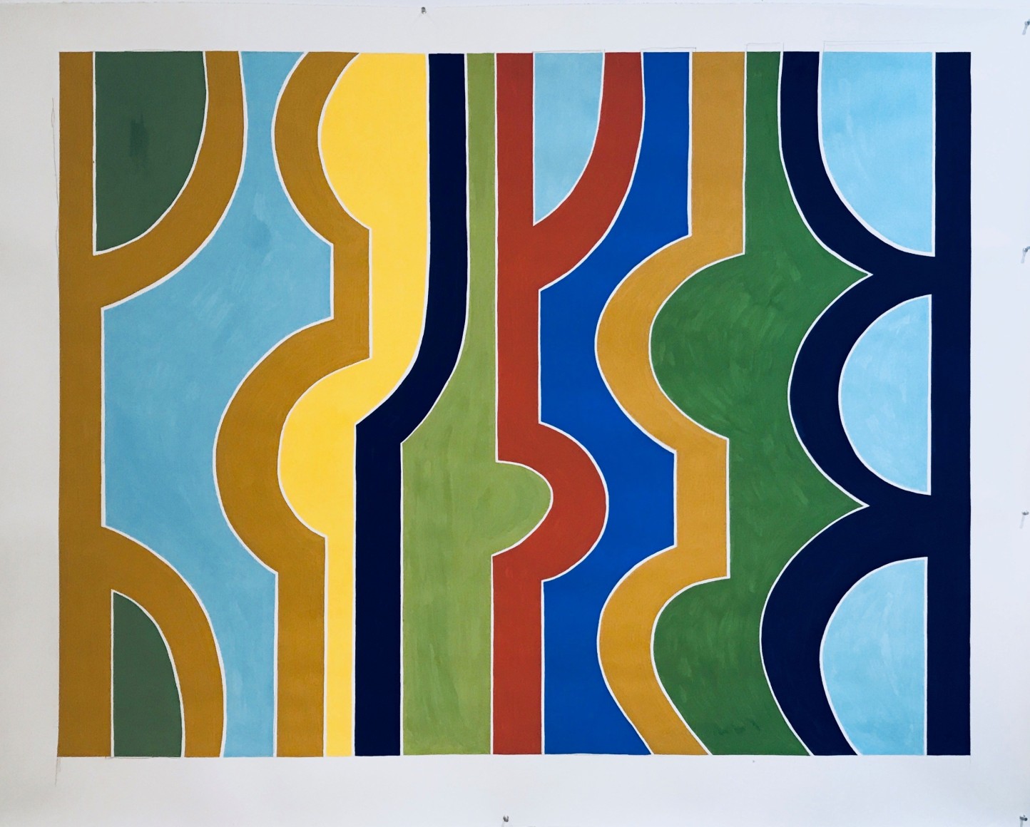 PATRICIA UDELL, #14 -- Large Composition III, 2019