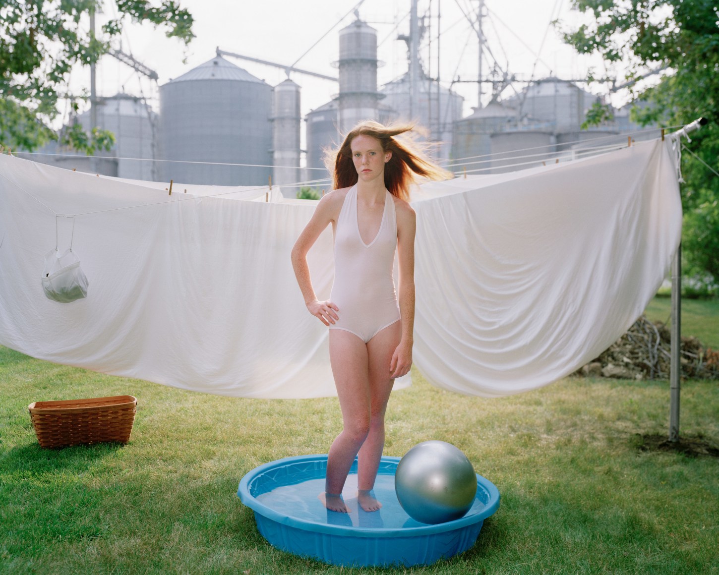 ANGELA STRASSHEIM, Untitled (Alicia in the Pool), 2006