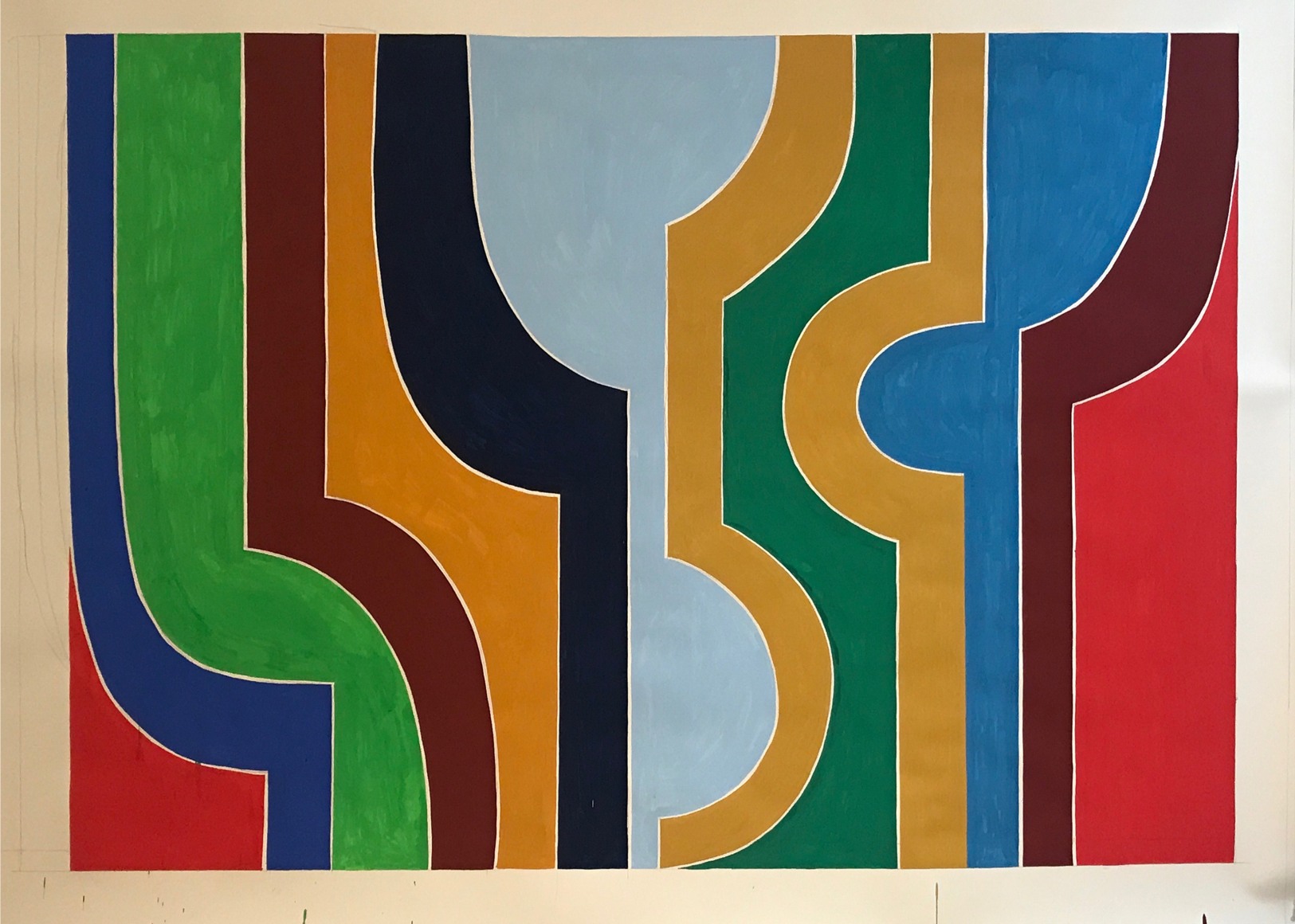 PATRICIA UDELL, #12 -- Large Composition I, 2019