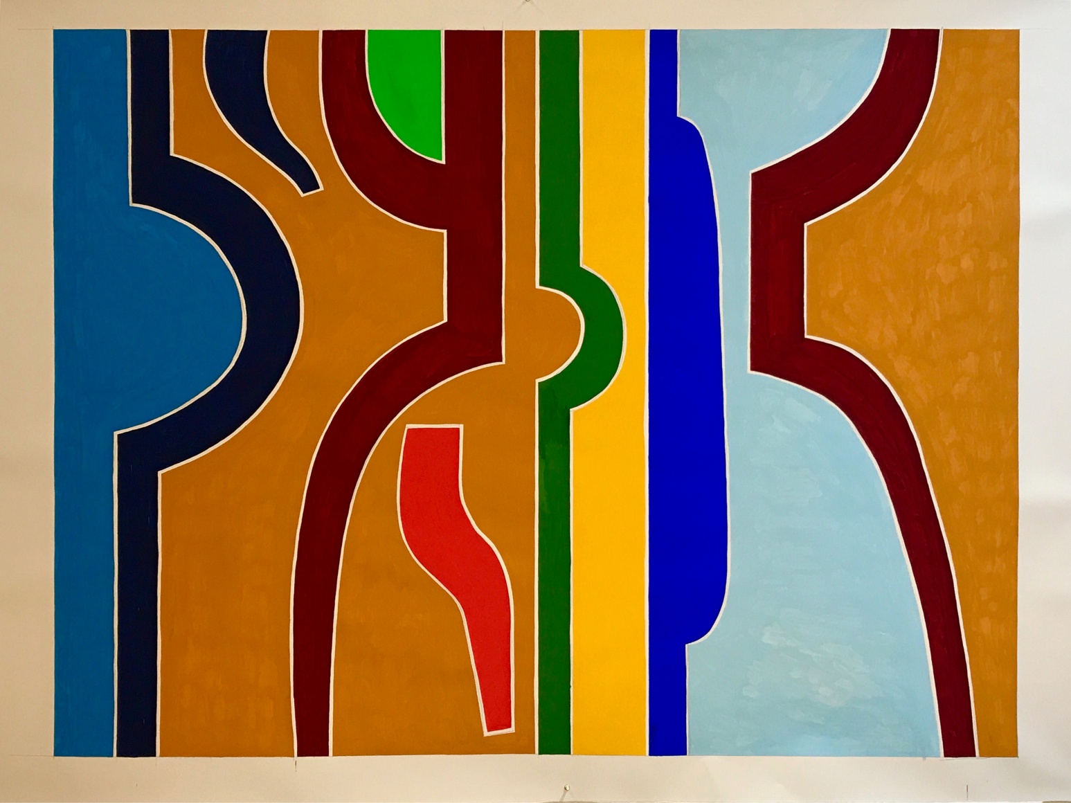 PATRICIA UDELL, #13 -- Large Composition II, 2019