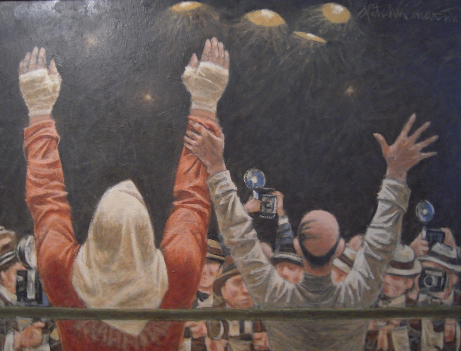 Fletcher Martin, Homage to Ricky Marciano