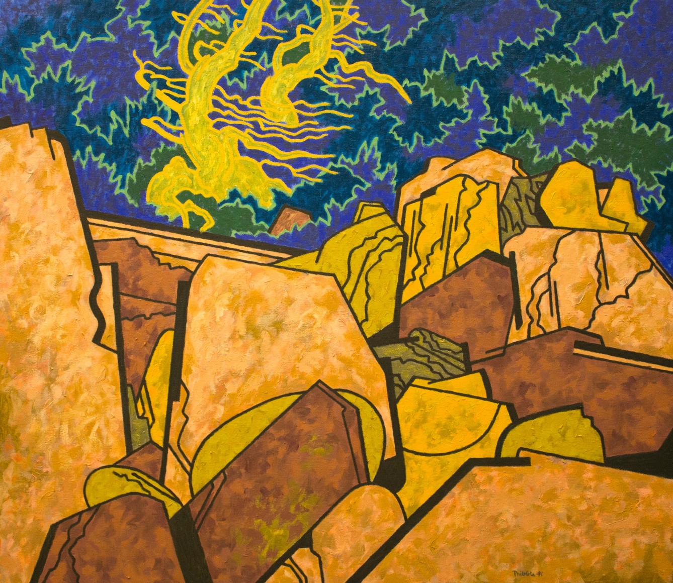 Easton Pribble, Fifield Point