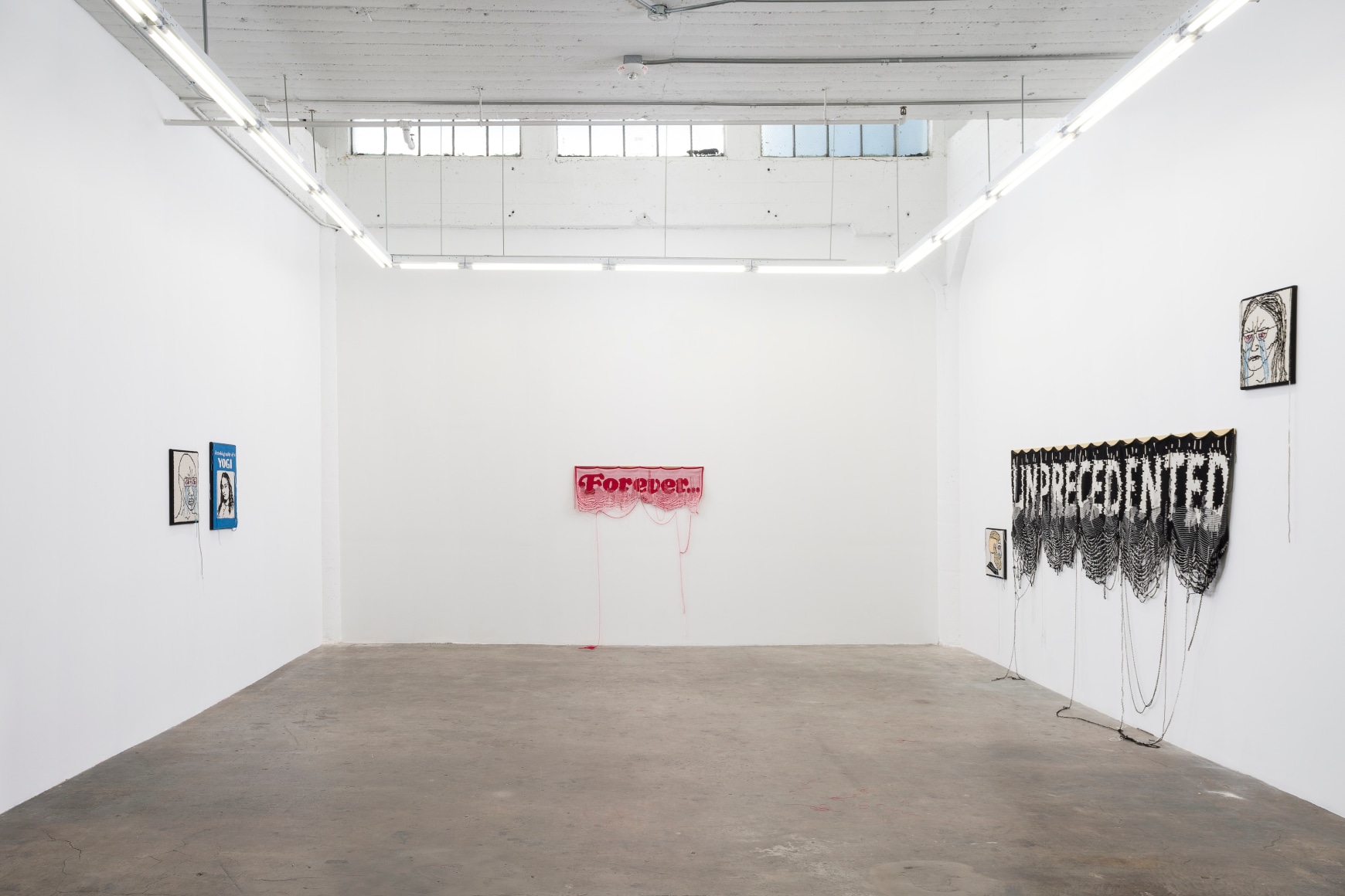 Installation View Lisa Anne Auerbach: Unraveling, 2022