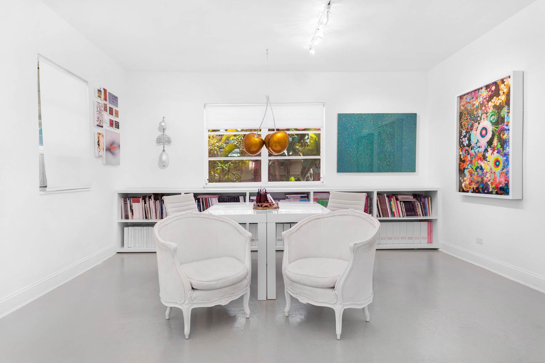 Install view of Rob Wynne "OH2/H2O"