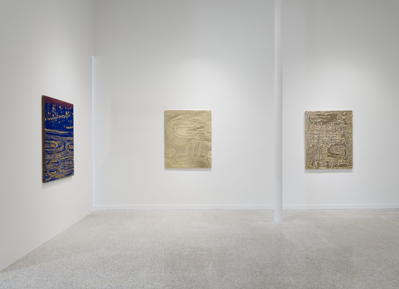 Installation view, Nancy Lorenz: Gilded Matter, 2023