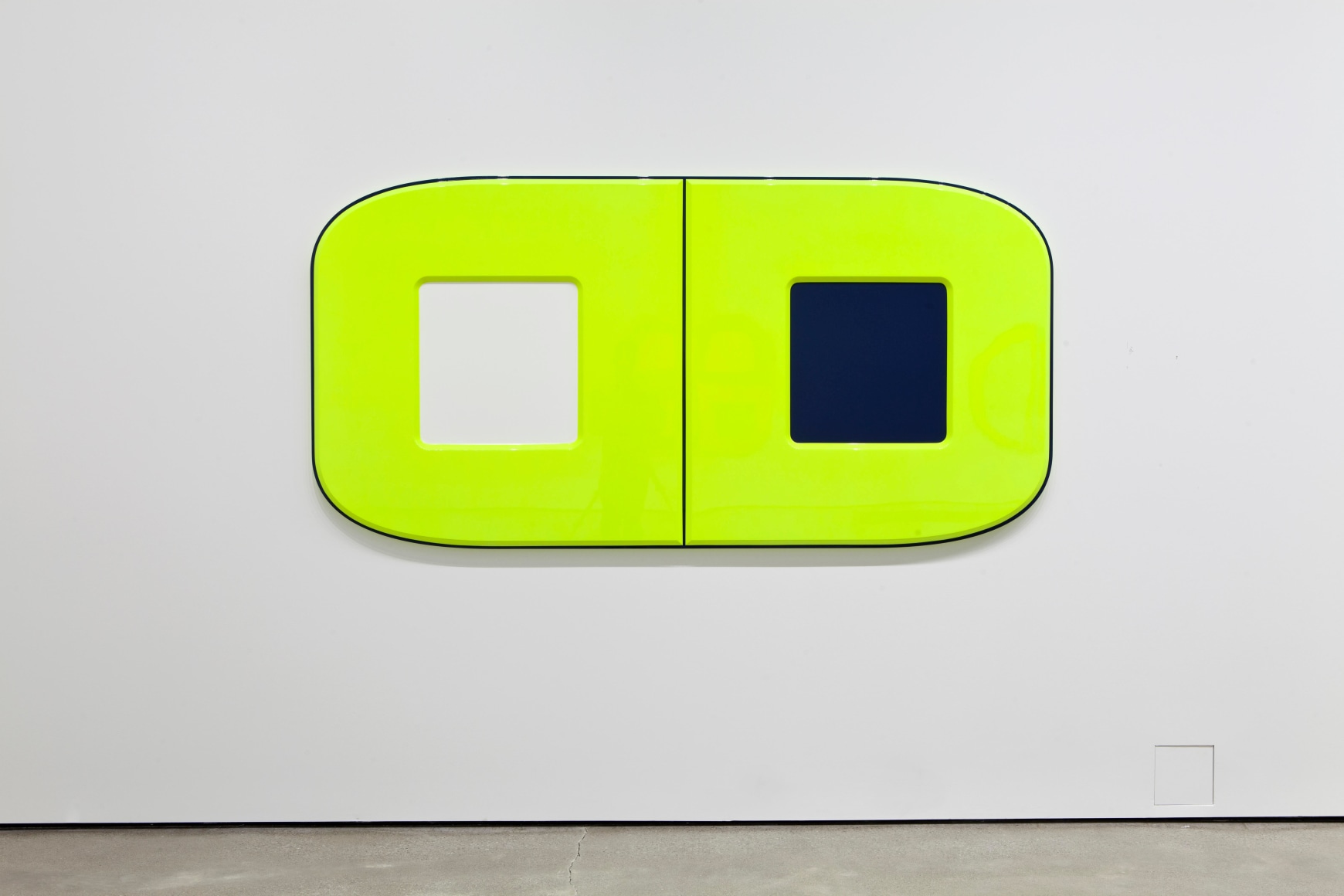 Untitled (parkinson's), 2015, Urethane paint on mdf