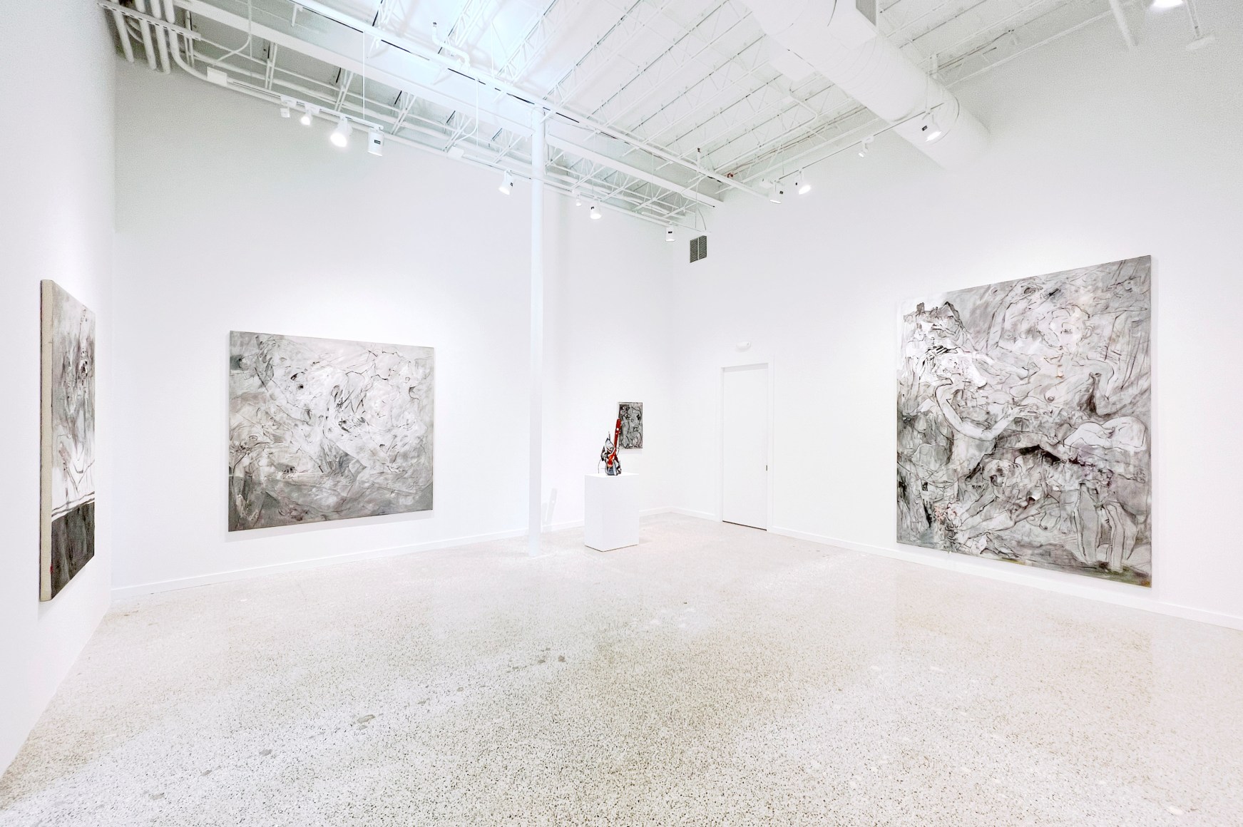 Installation View, Iva Gueorguieva: Pompeii Gray, 2022