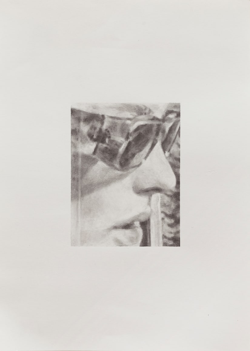 Romy (Tortoiseshell), 2019, Graphite on paper