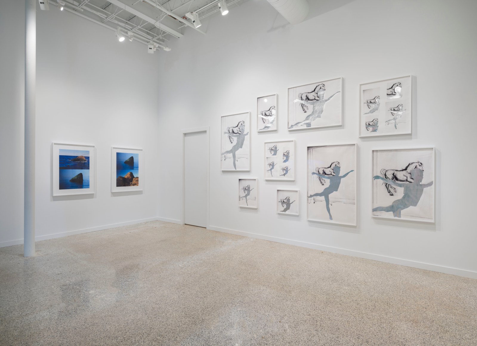 Installation view, T. J. Wilcox, 2023