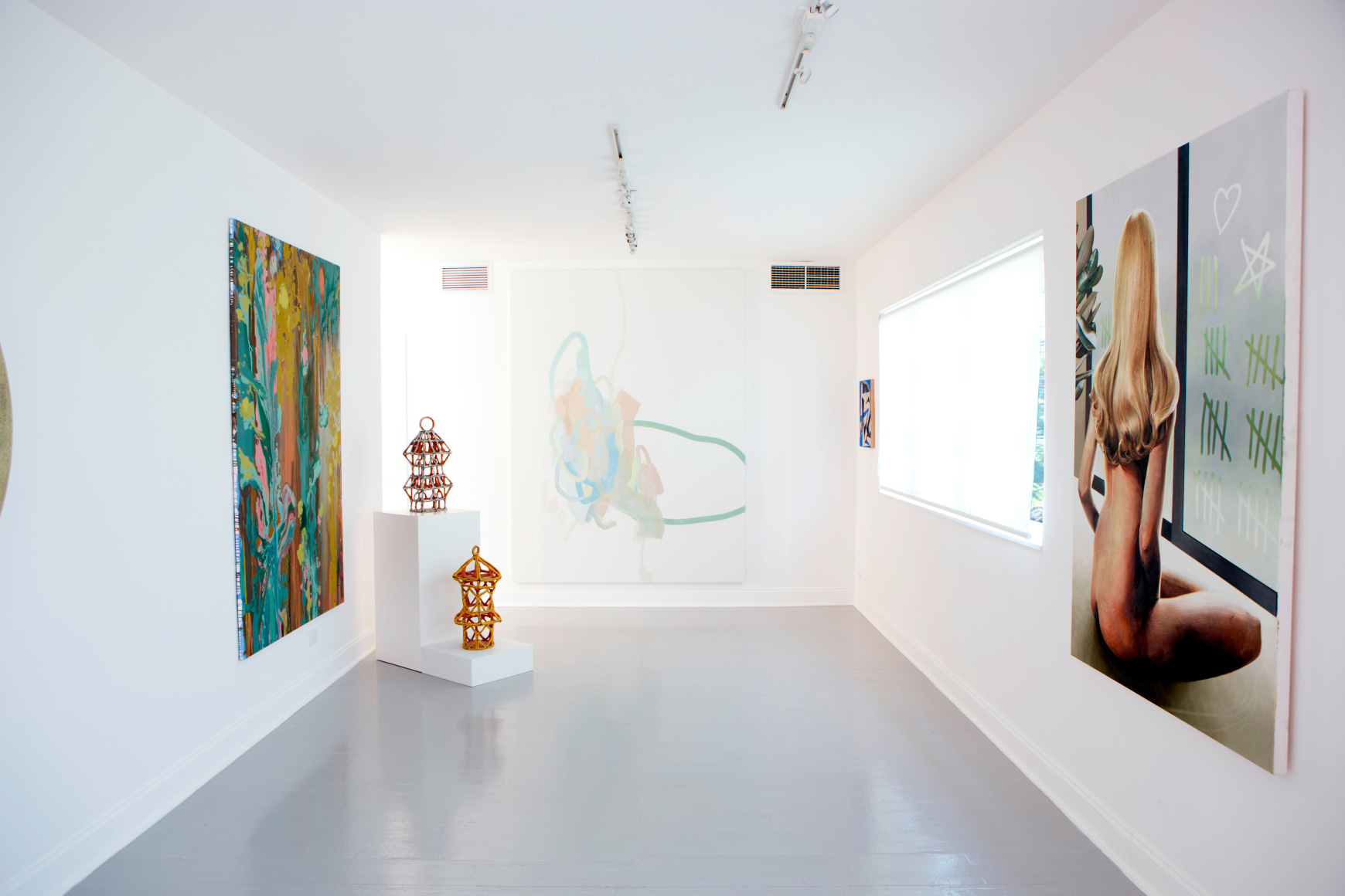 Installation view of "Painting"