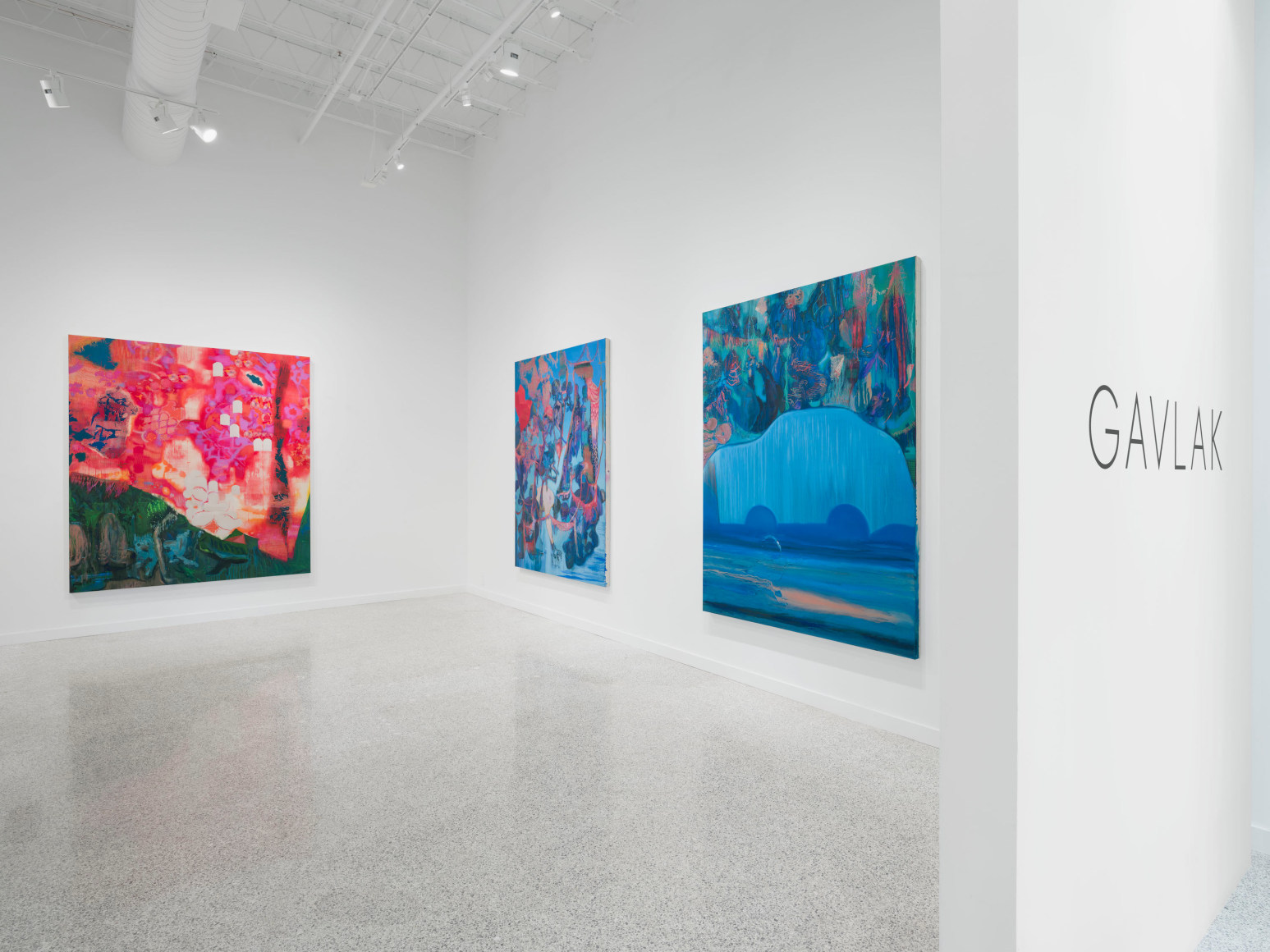 Installation view, Taha Heydari: Loom, 2023