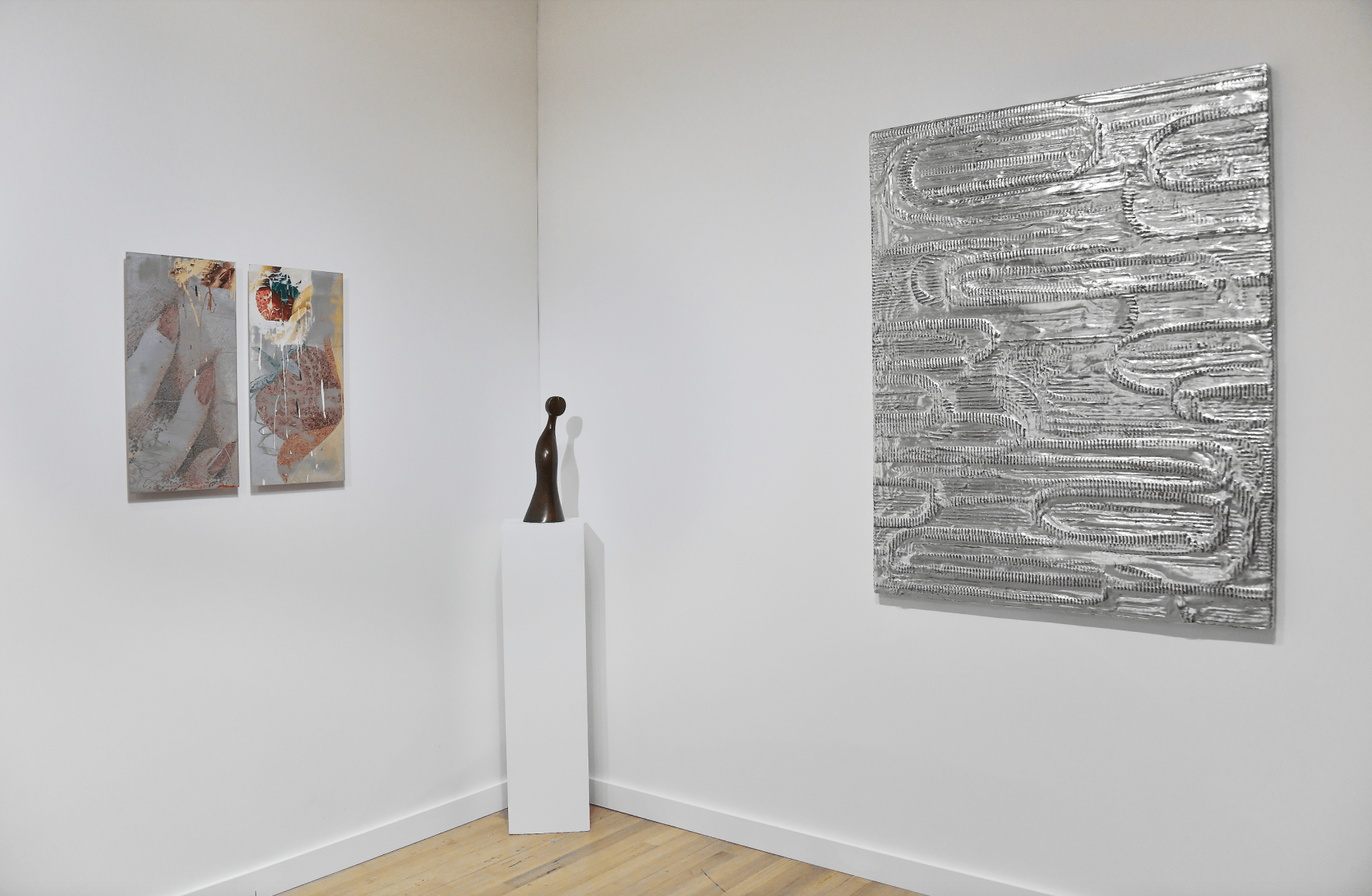 Installation view of booth B15