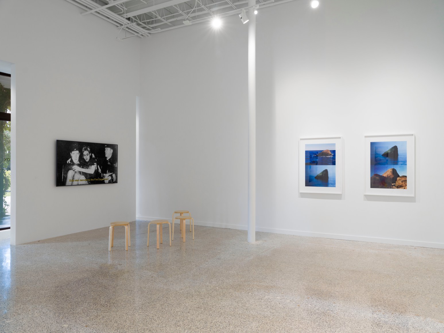 Installation view, T. J. Wilcox, 2023