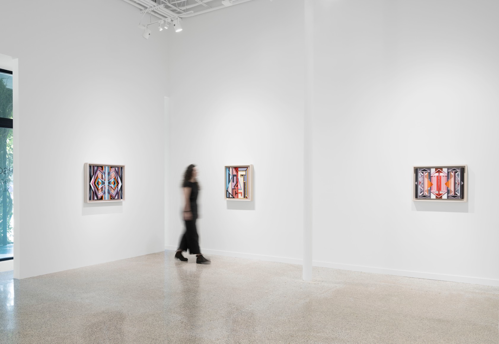 Installation View Karen Carson: Faces and Places, 2022