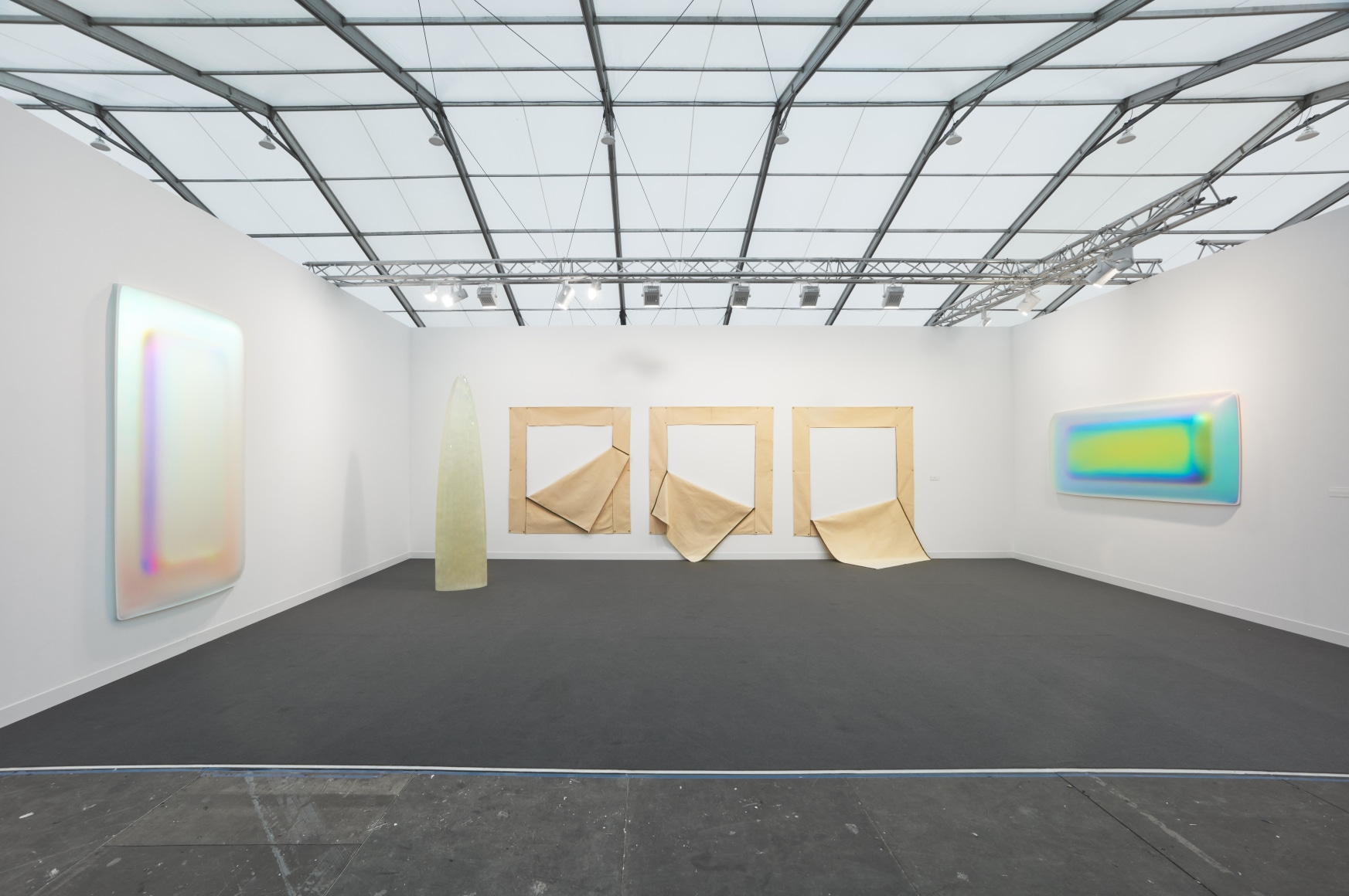 Installation view of booth A15