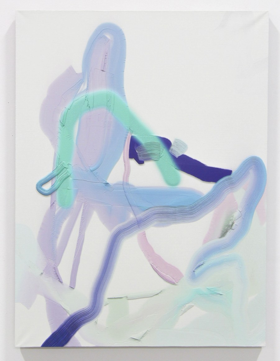 Cinderella's Dream, 2015, 3D print on linen