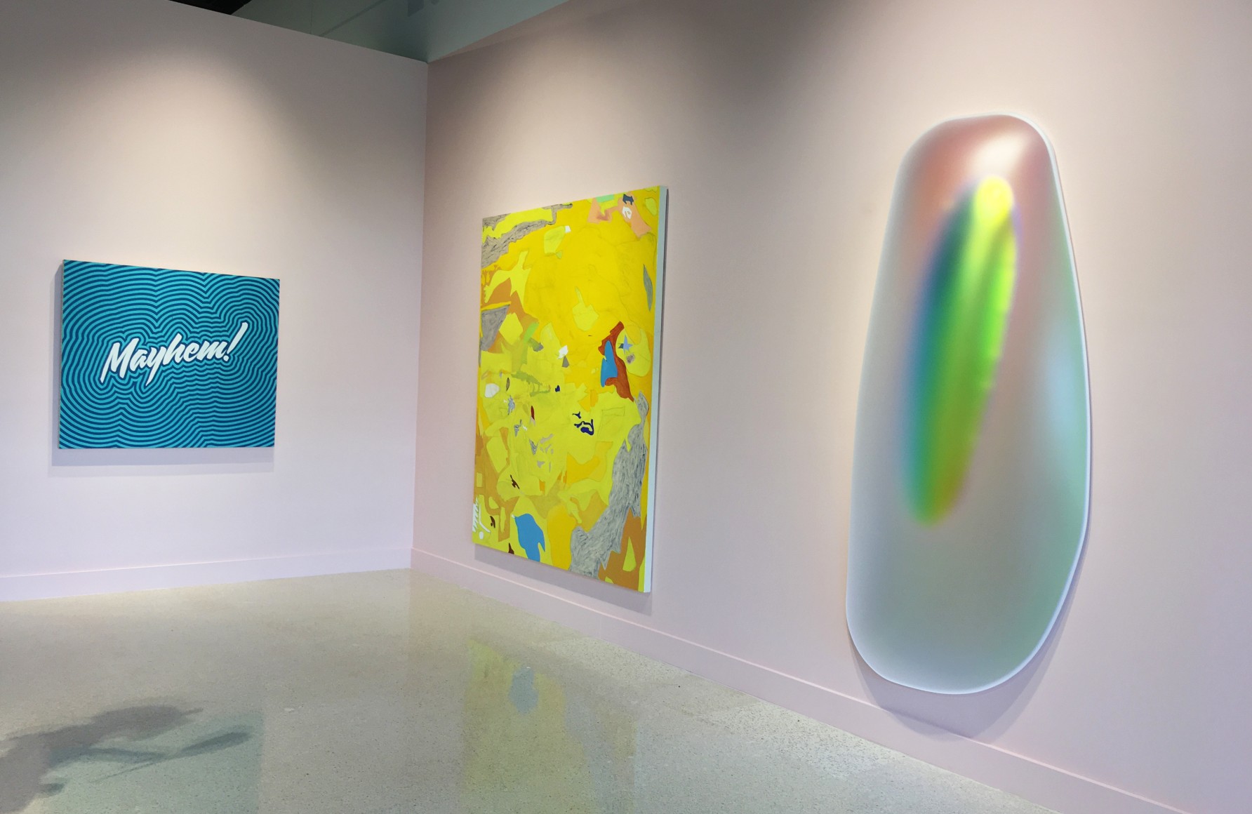 Installation view of "Inaugural Group Exhibition"