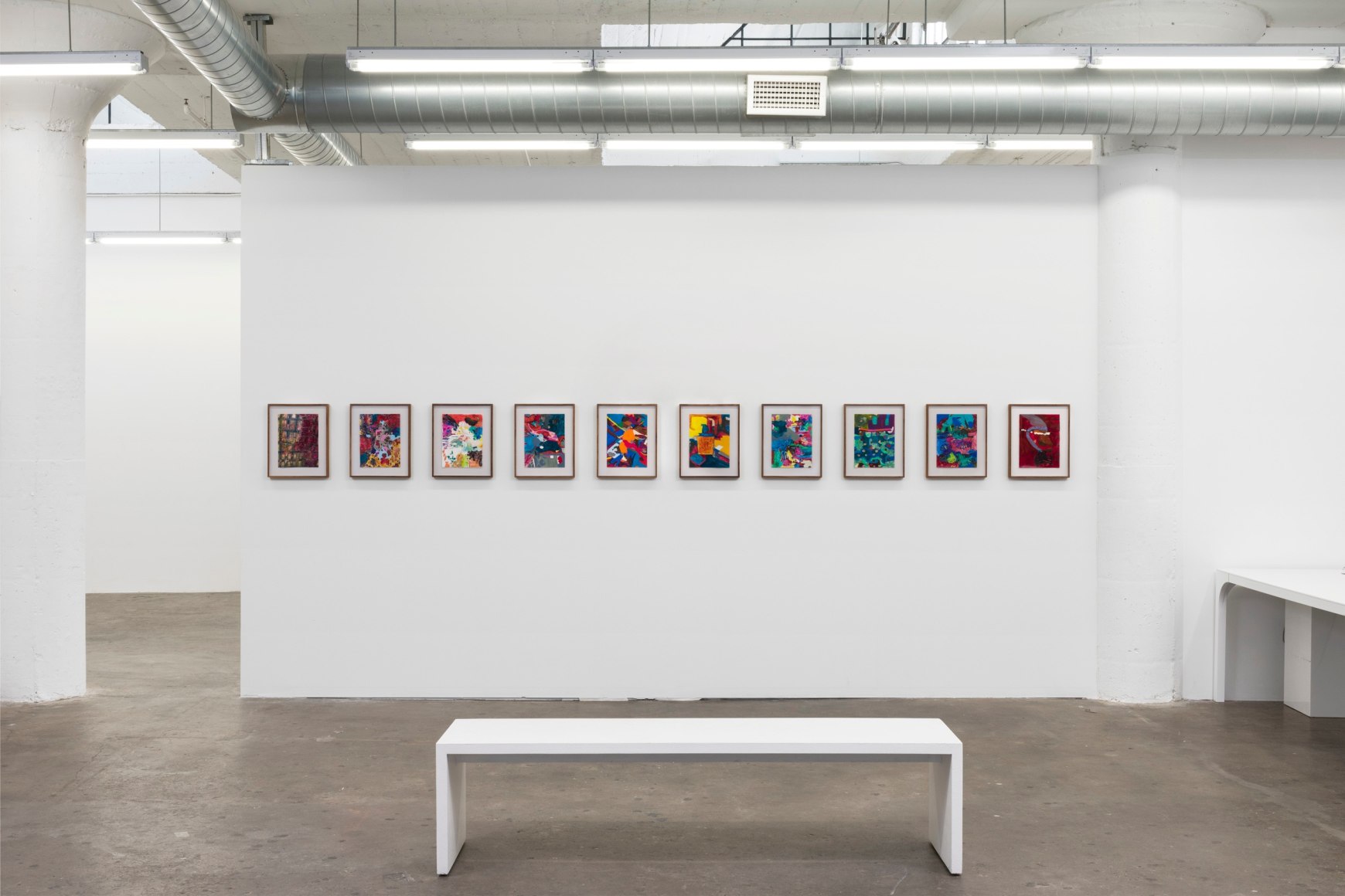 Installation view Candida Alvarez:&nbsp;Palimpsest&nbsp;(2021)