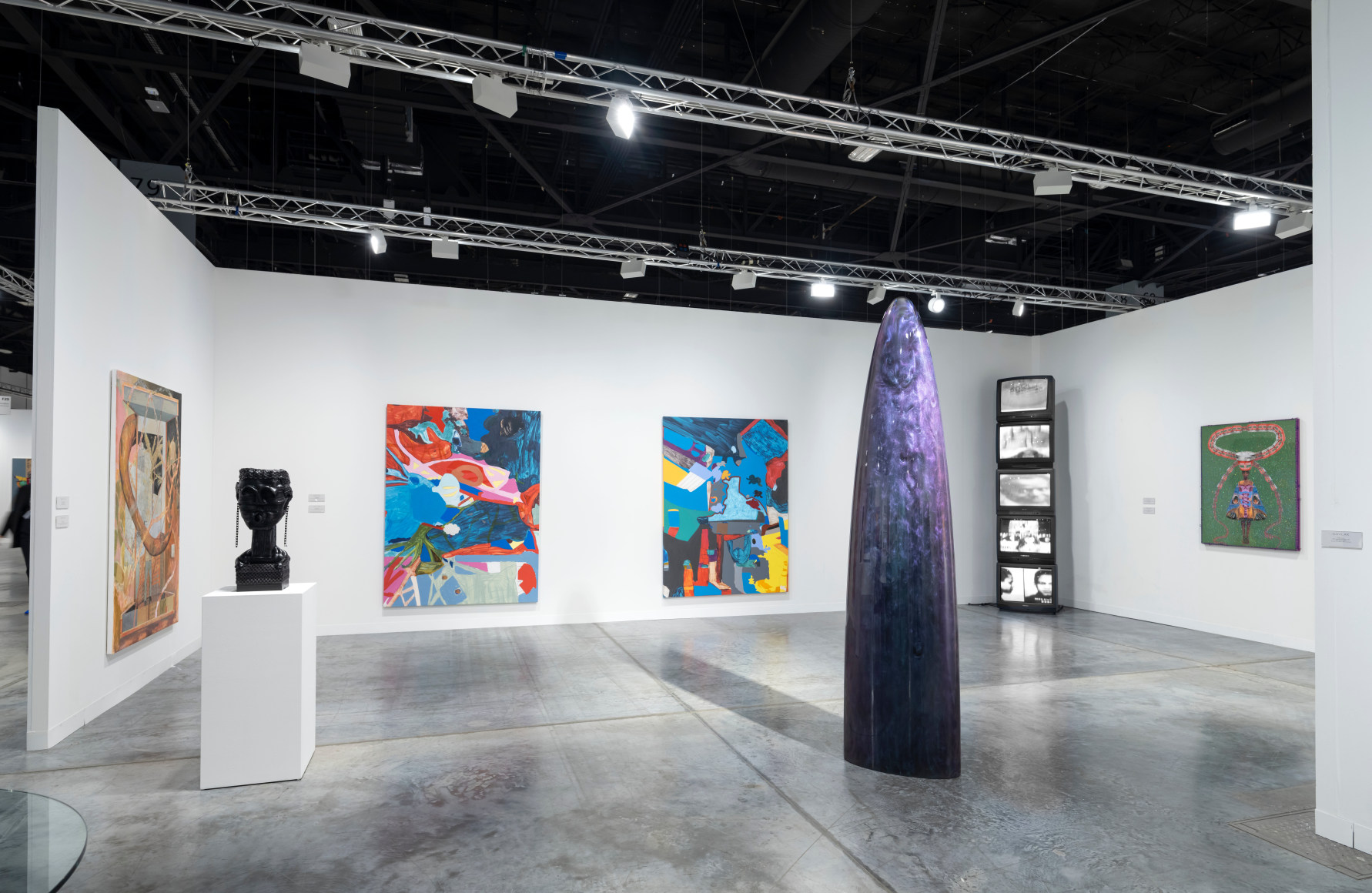Installation view of booth F26